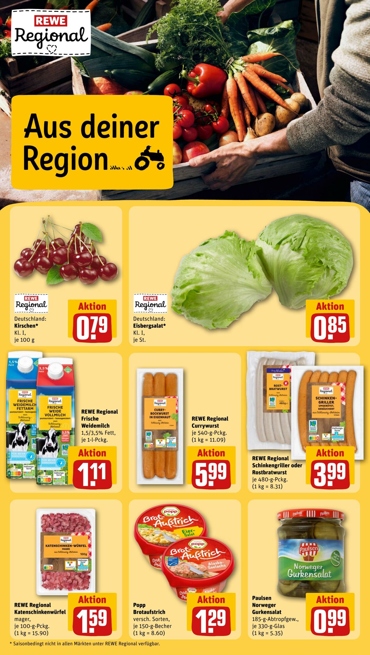 Prospekt Rewe 08.07.2024 - 13.07.2024