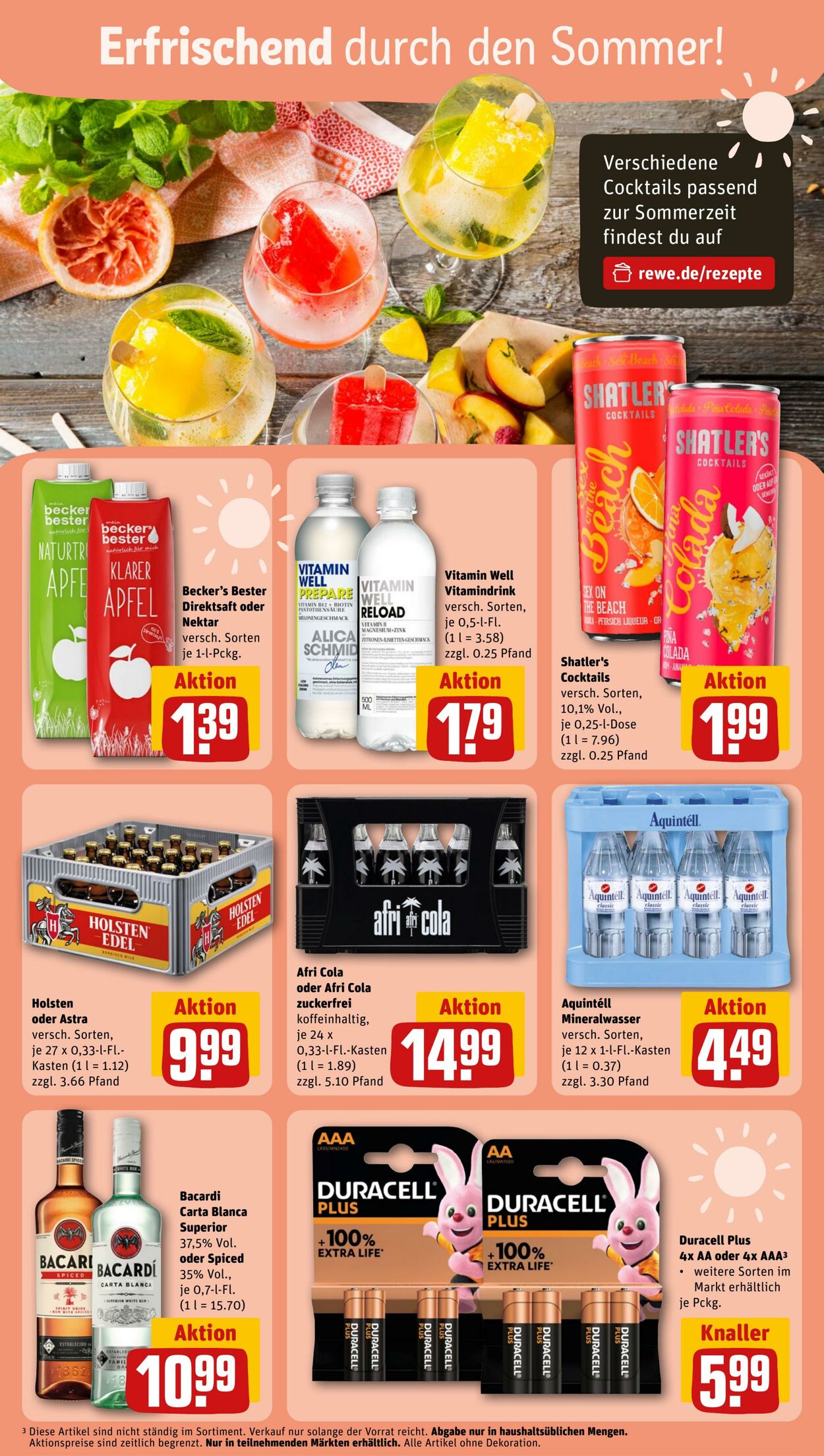 Prospekt Rewe 08.07.2024 - 13.07.2024