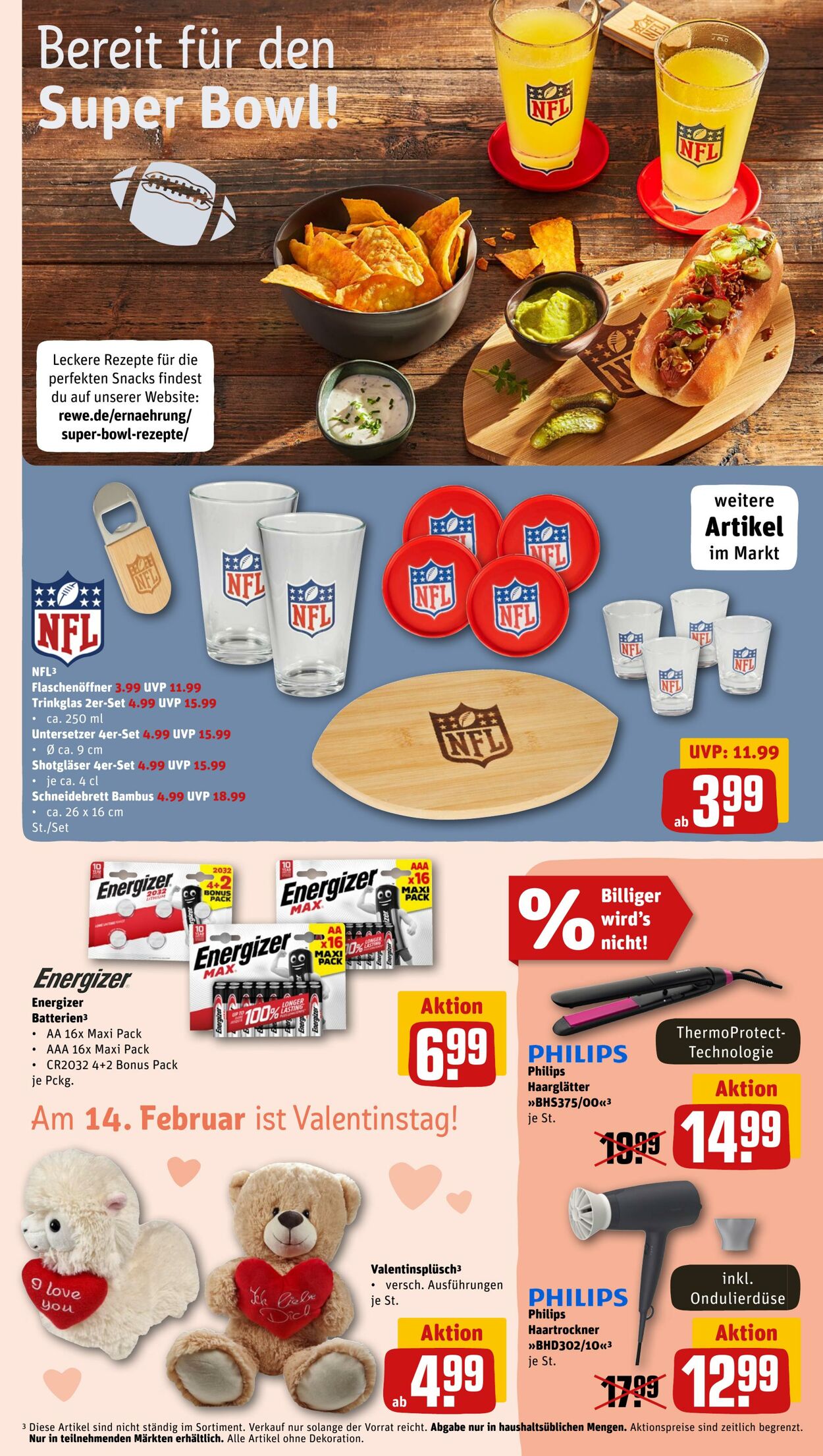 Prospekt Rewe 30.01.2023 - 04.02.2023