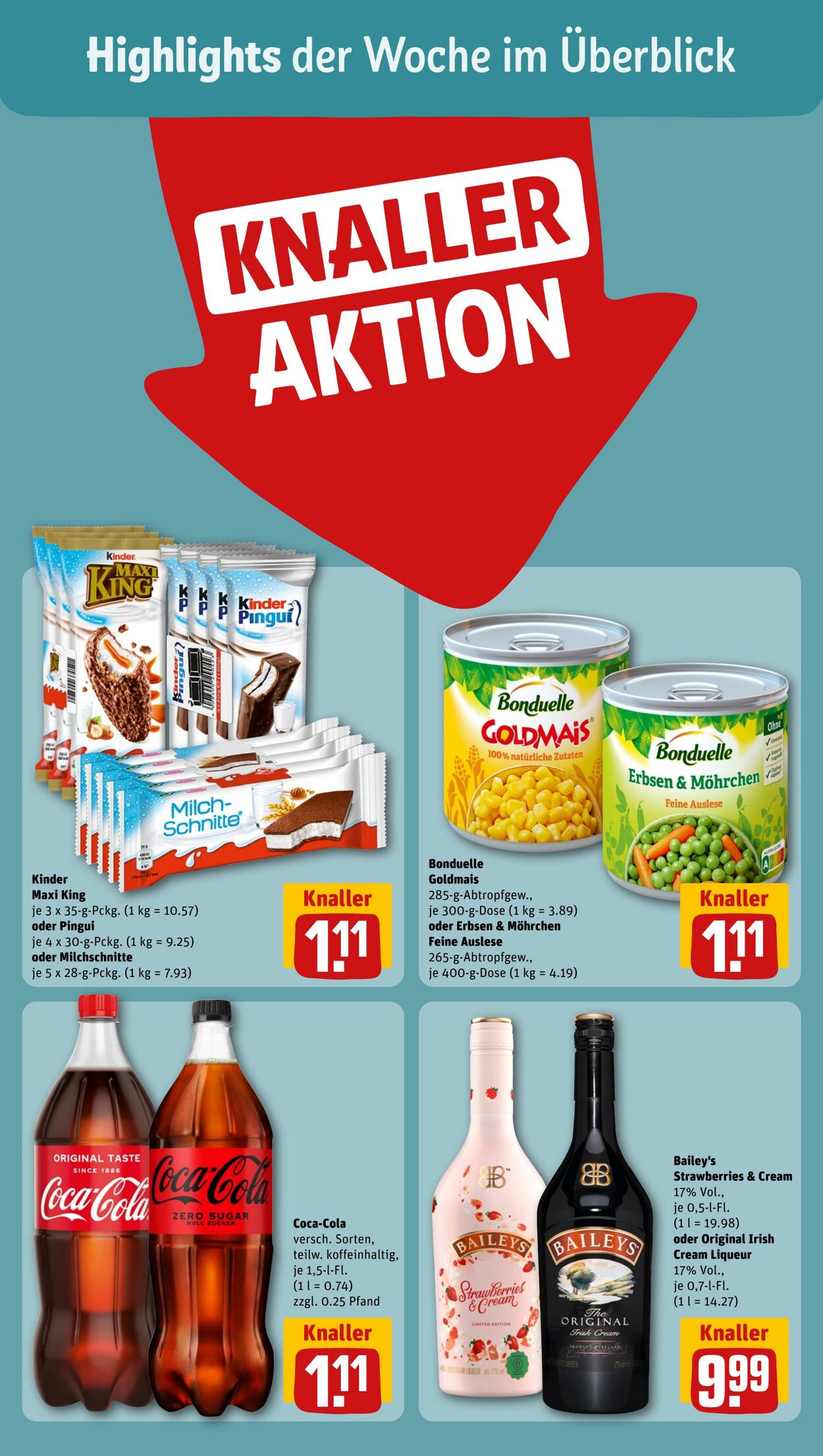 Prospekt Rewe 15.07.2024 - 20.07.2024