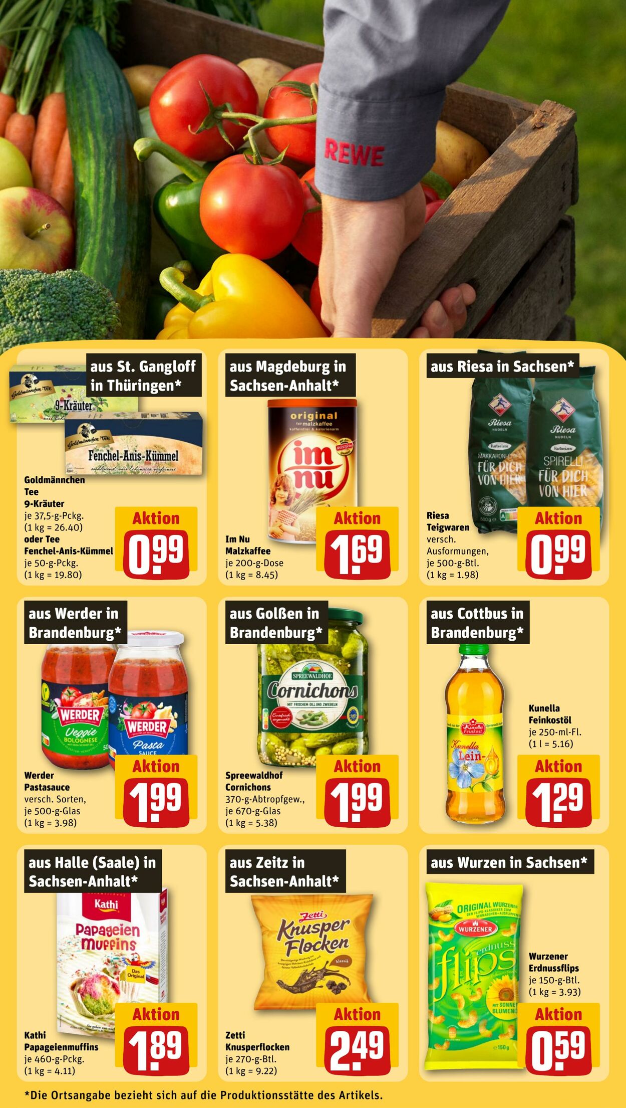 Prospekt Rewe 30.06.2024 - 06.07.2024