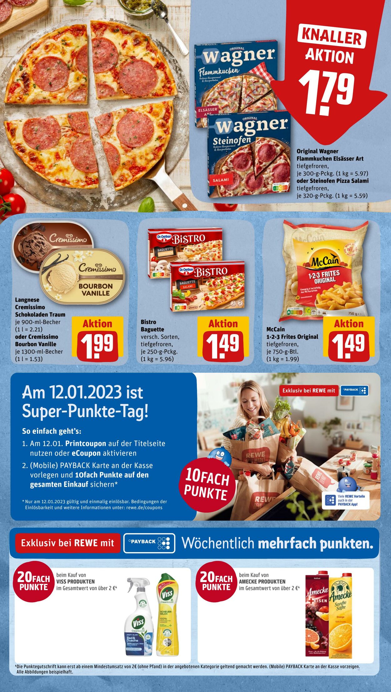 Prospekt Rewe 09.01.2023 - 14.01.2023