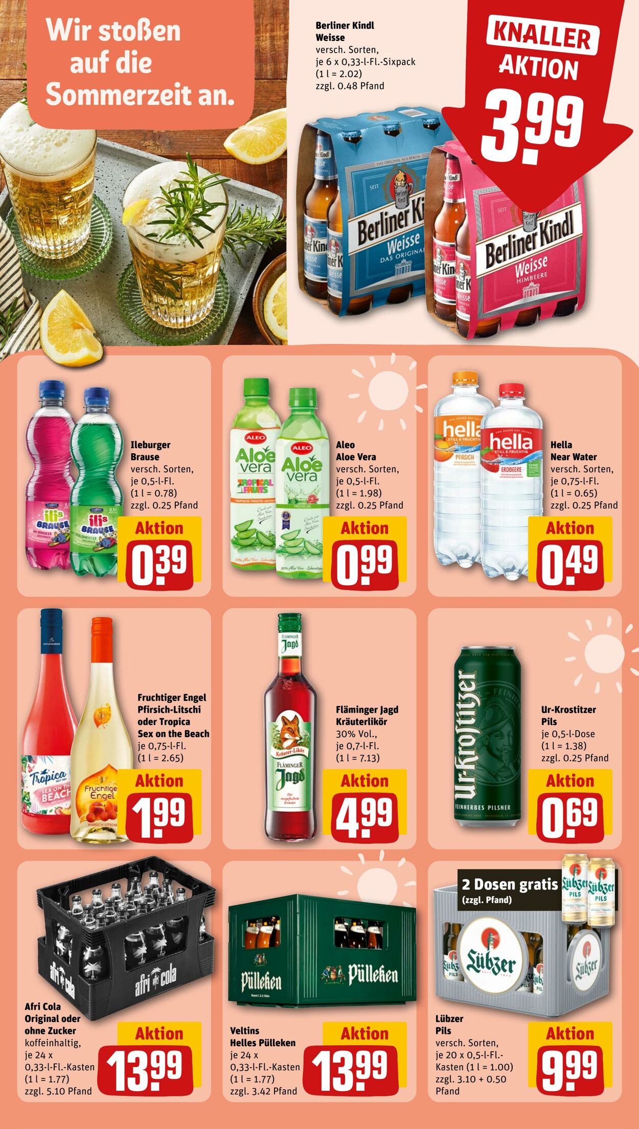 Prospekt Rewe 08.07.2024 - 13.07.2024