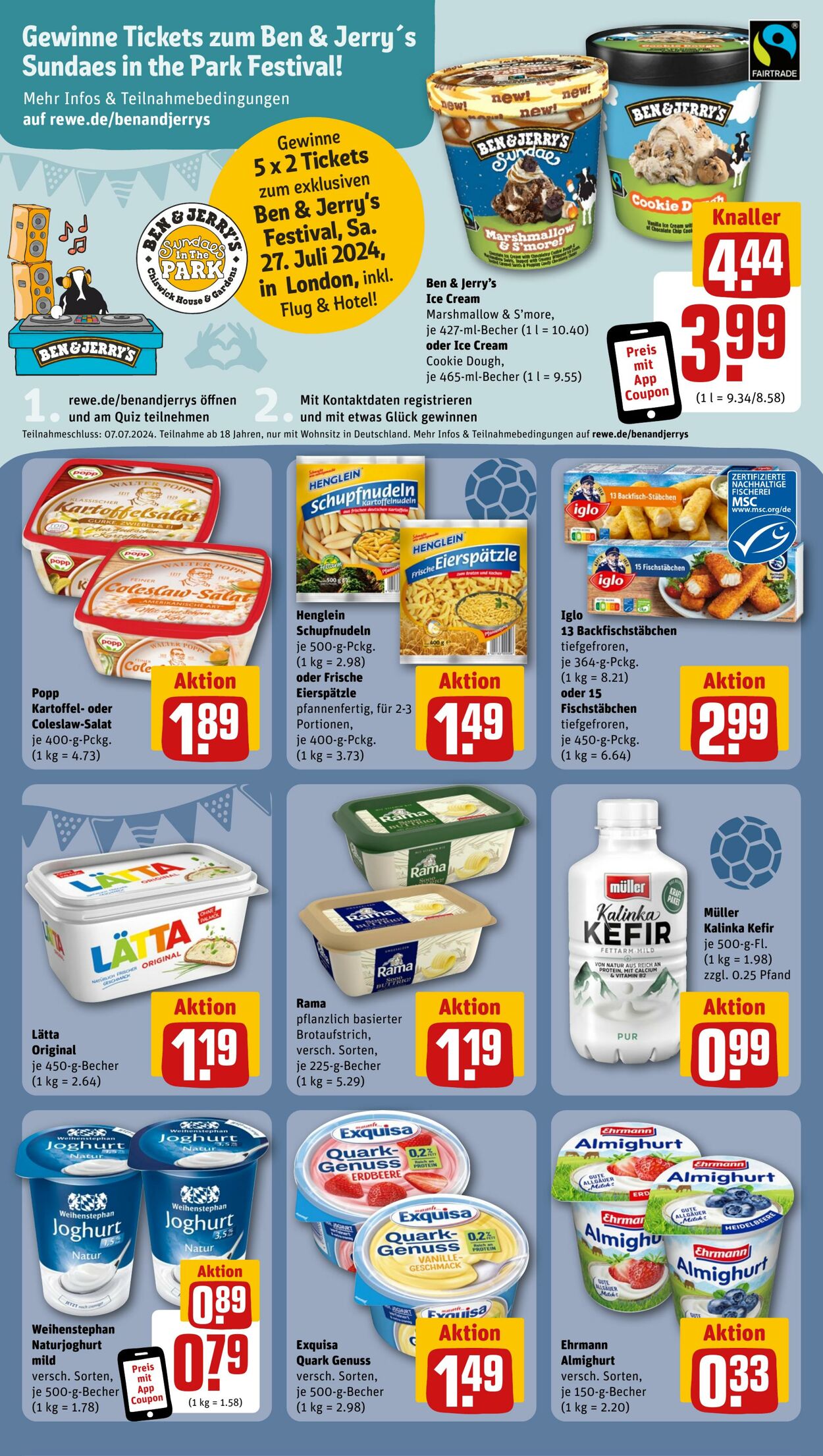 Prospekt Rewe 30.06.2024 - 06.07.2024