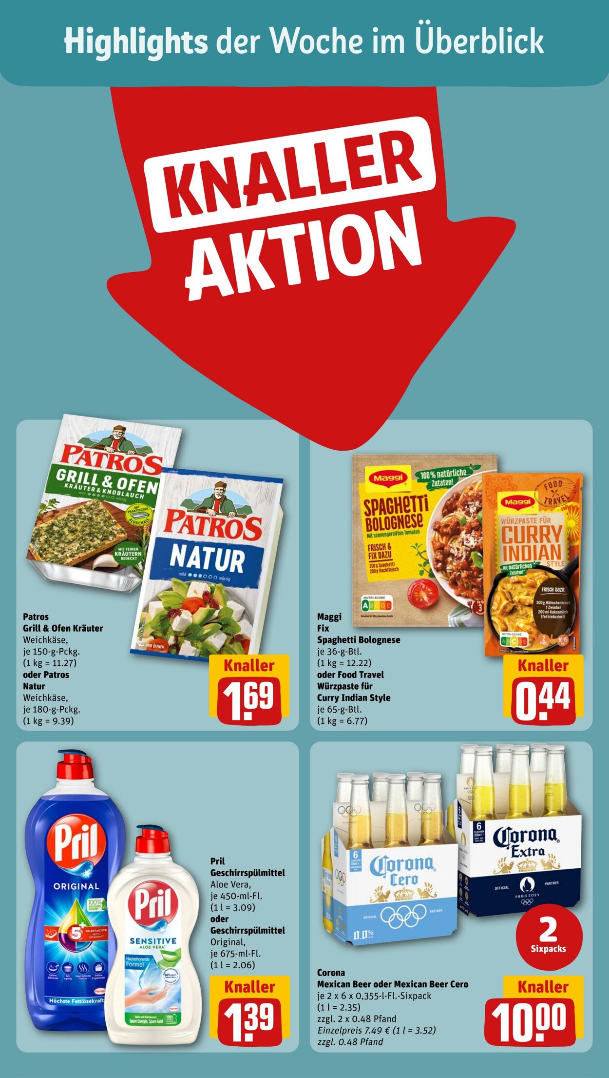 Prospekt Rewe 08.07.2024 - 13.07.2024