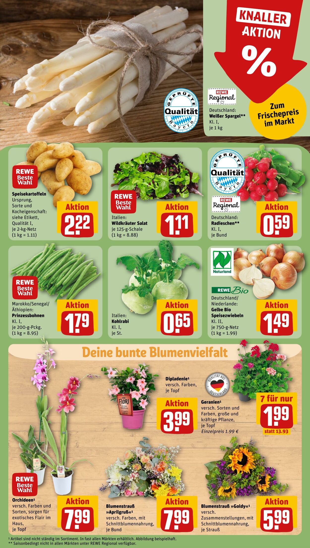 Prospekt Rewe 15.04.2024 - 21.04.2024