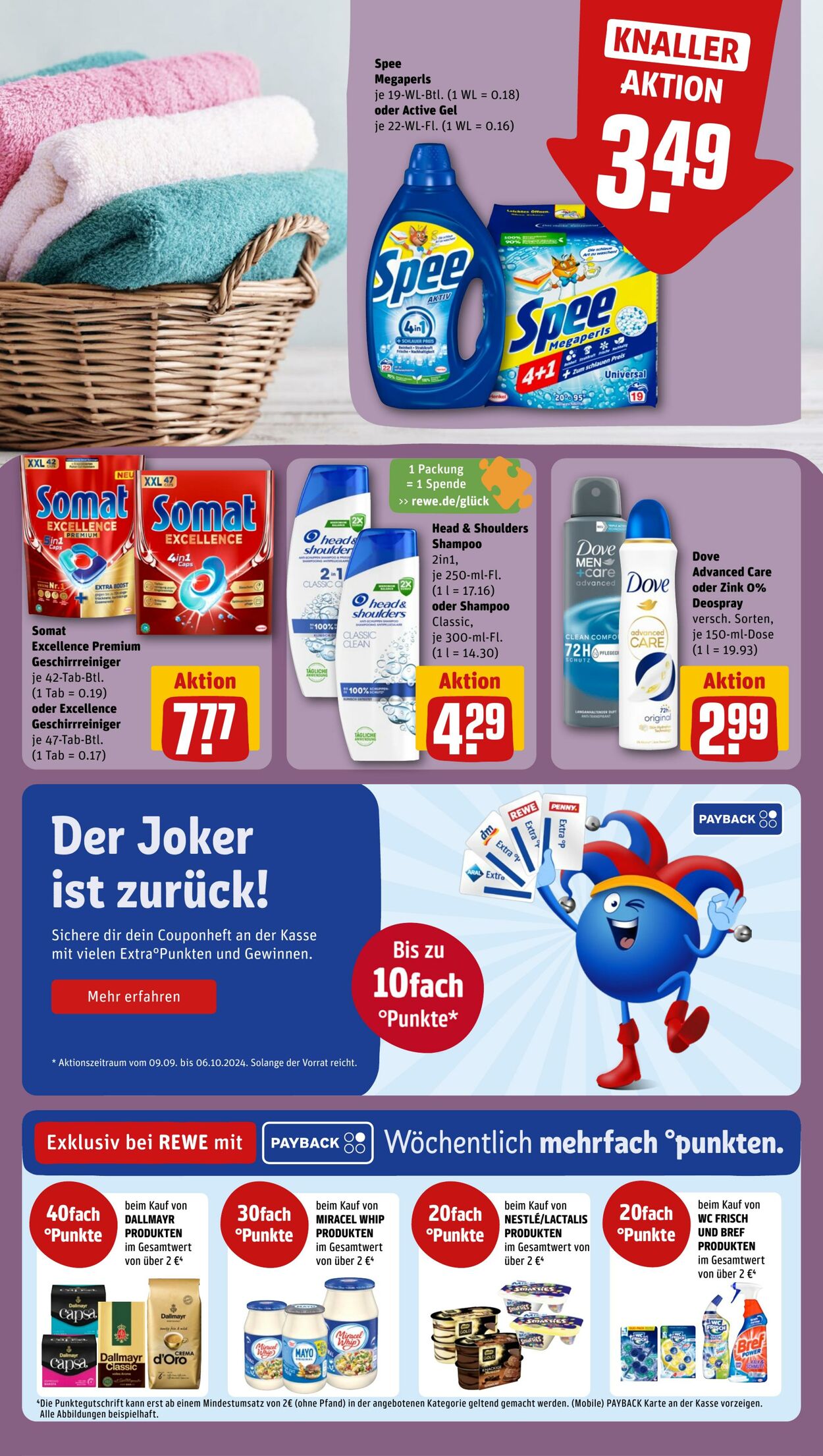 Prospekt Rewe 09.09.2024 - 14.09.2024