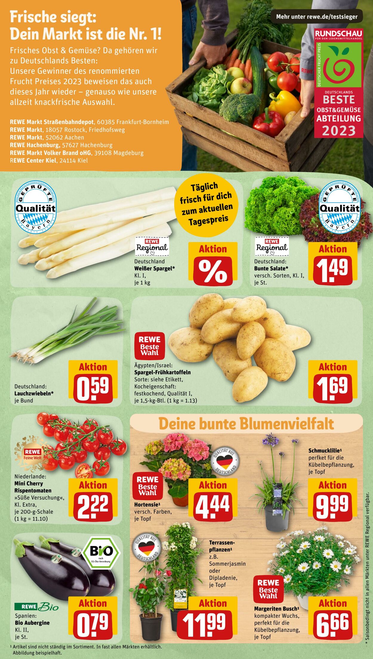 Prospekt Rewe 08.05.2023 - 13.05.2023