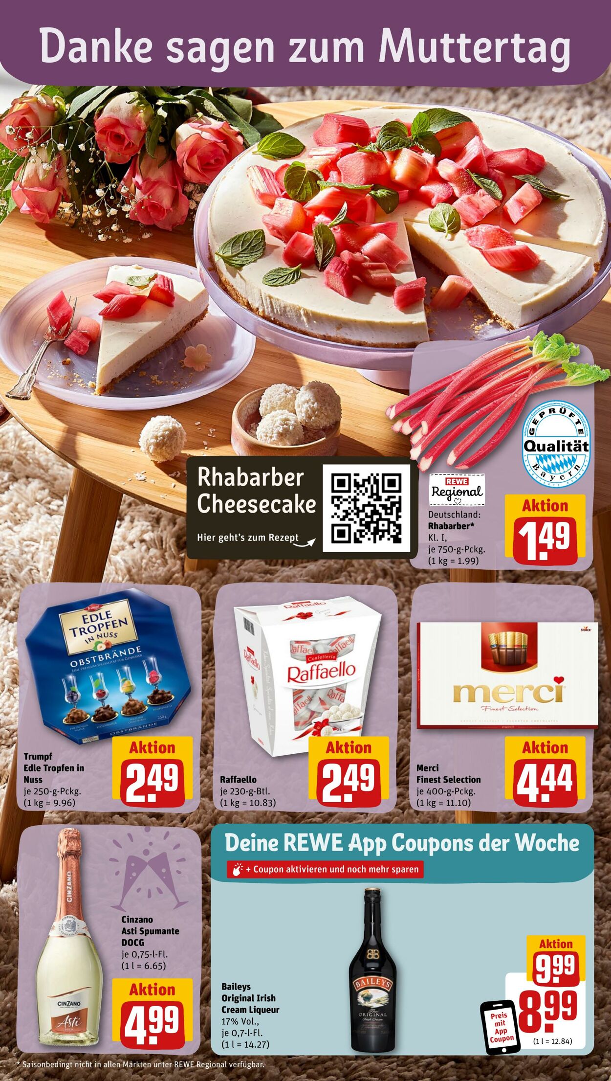 Prospekt Rewe 08.05.2023 - 13.05.2023