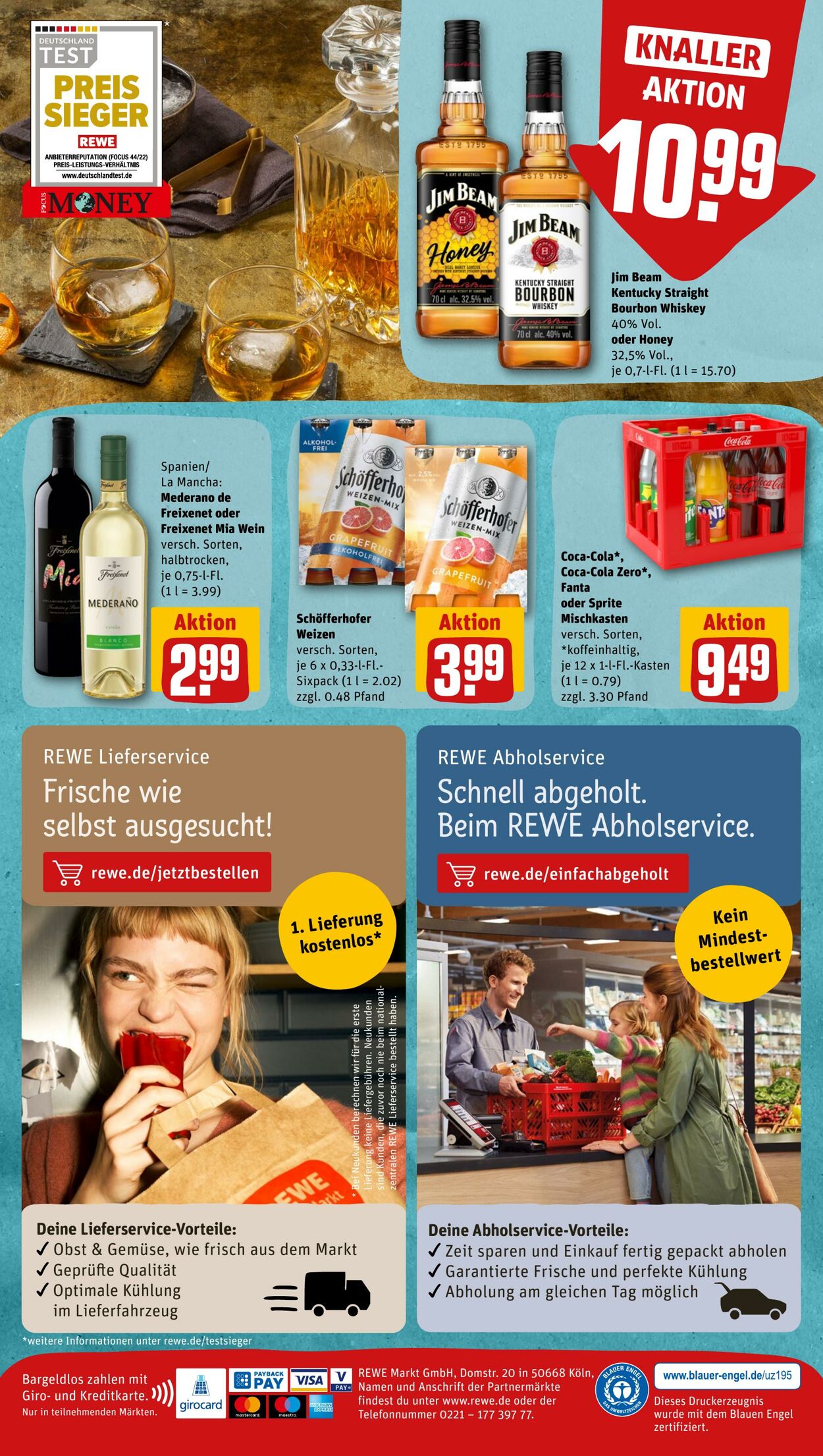 Prospekt Rewe 08.05.2023 - 13.05.2023