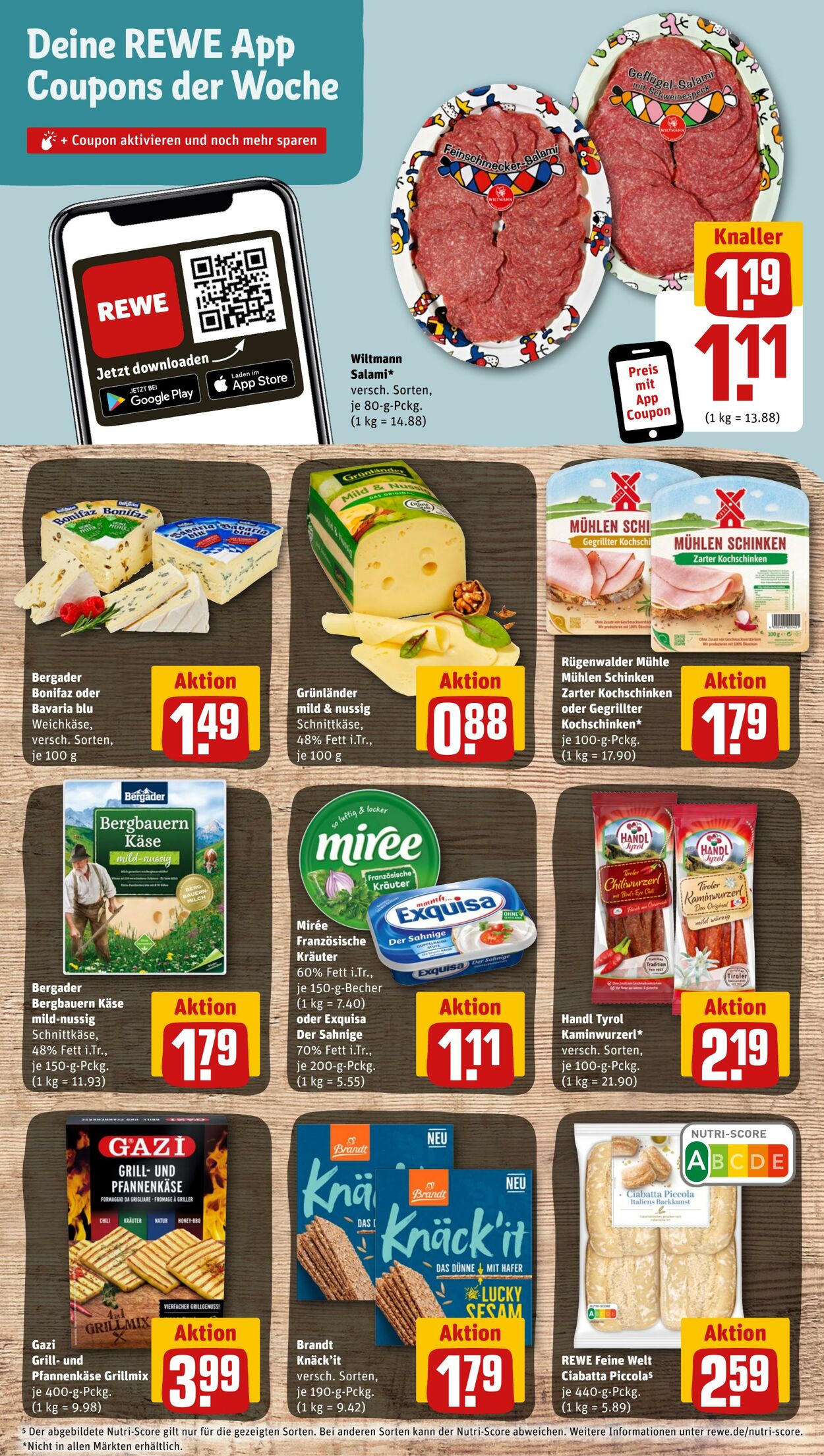 Prospekt Rewe 08.05.2023 - 13.05.2023