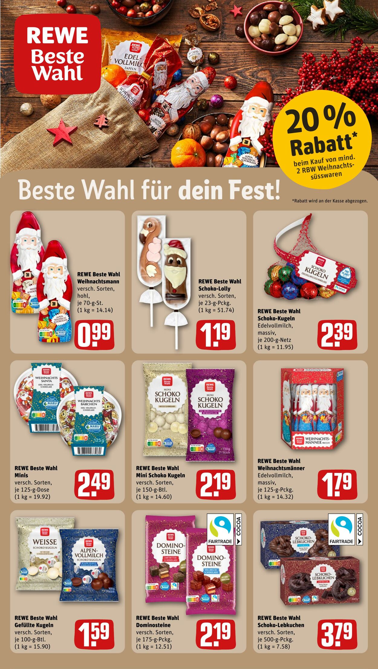 Prospekt Rewe 24.11.2024 - 04.12.2024