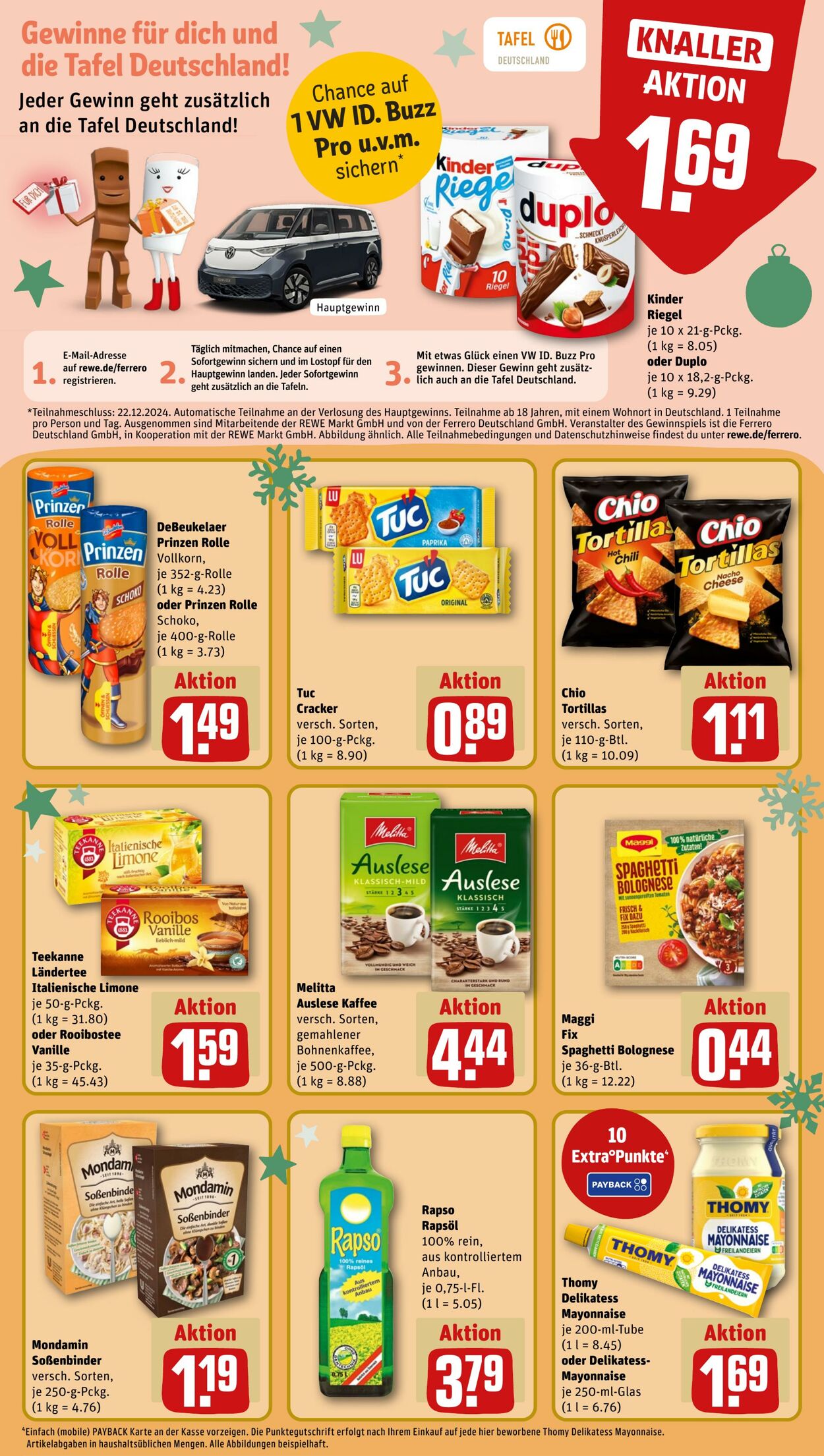 Prospekt Rewe 24.11.2024 - 04.12.2024