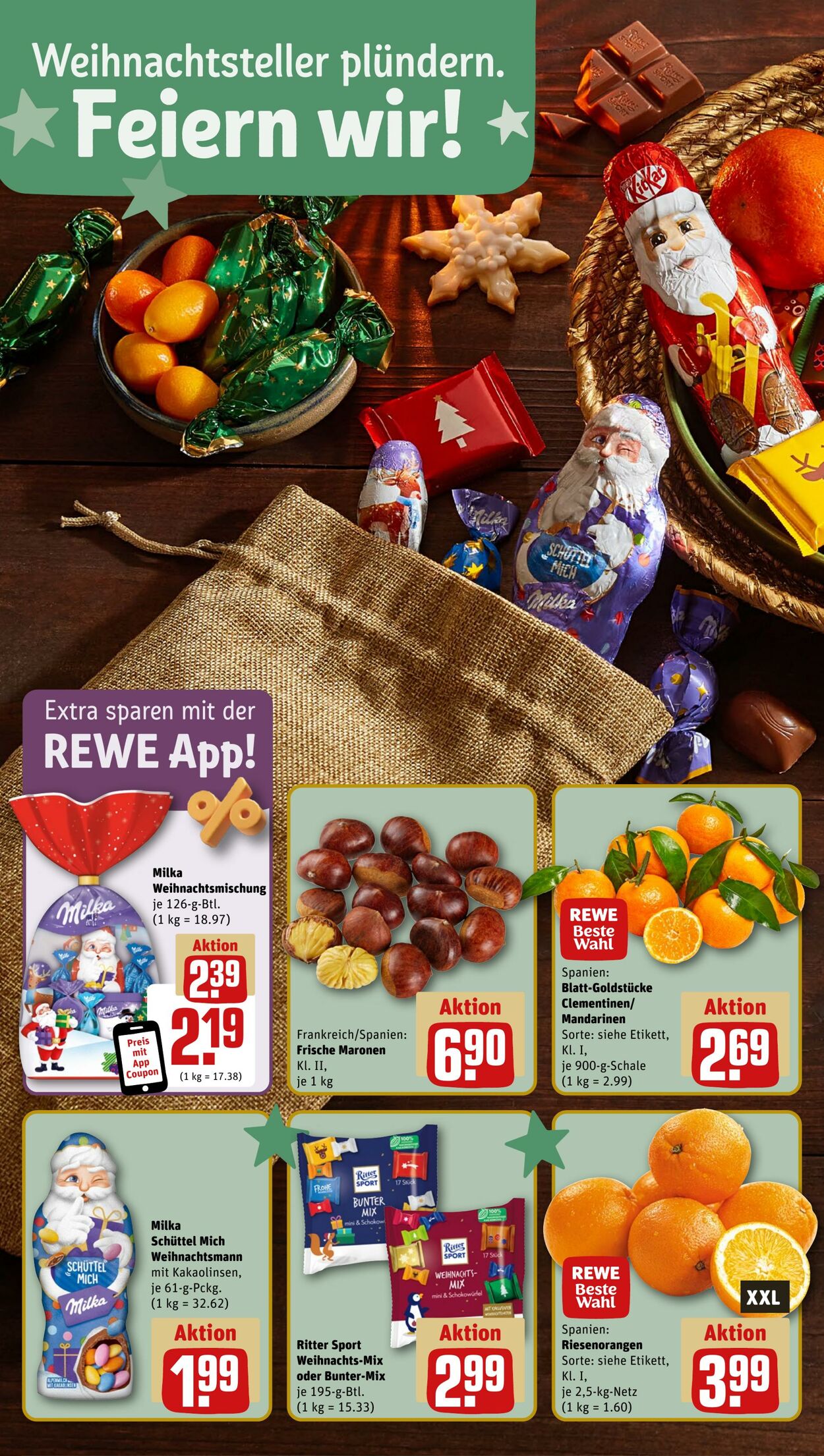 Prospekt Rewe 24.11.2024 - 04.12.2024