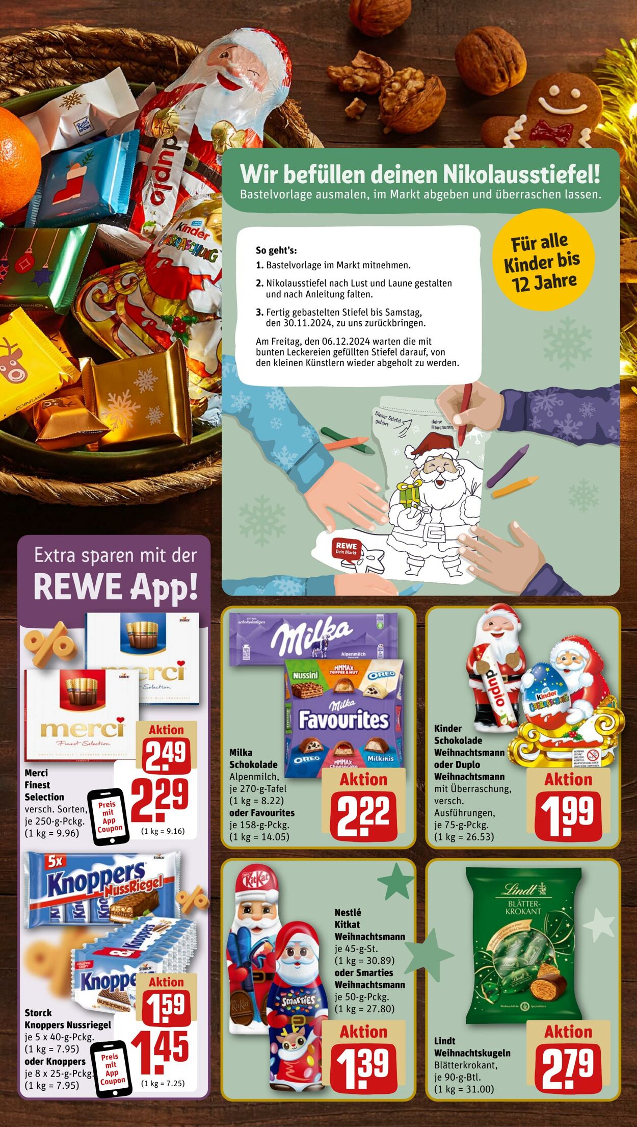 Prospekt Rewe 24.11.2024 - 04.12.2024