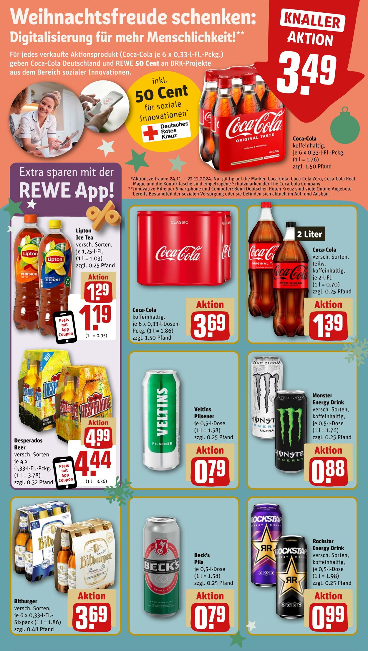 Prospekt Rewe 24.11.2024 - 04.12.2024