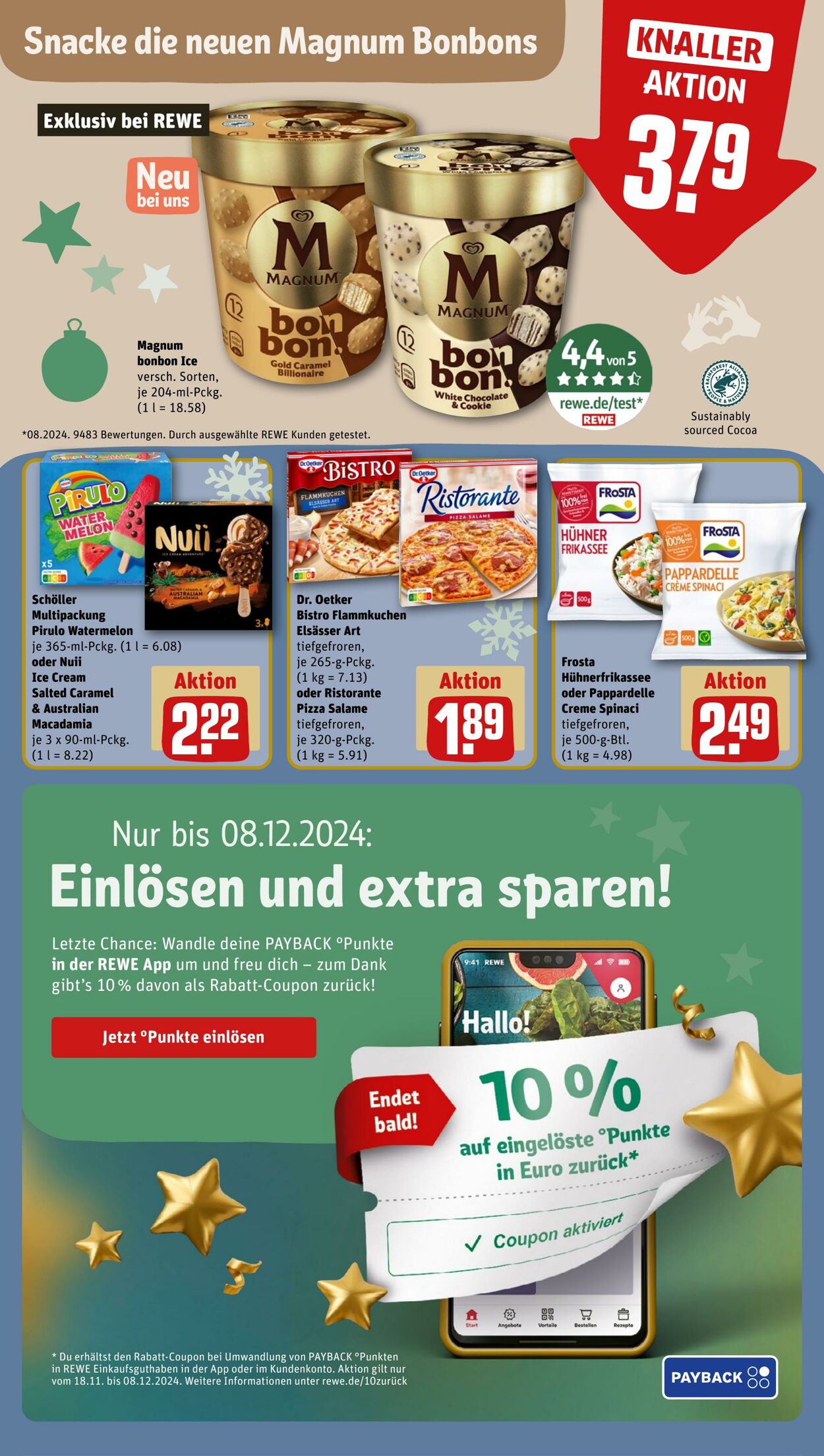 Prospekt Rewe 24.11.2024 - 04.12.2024