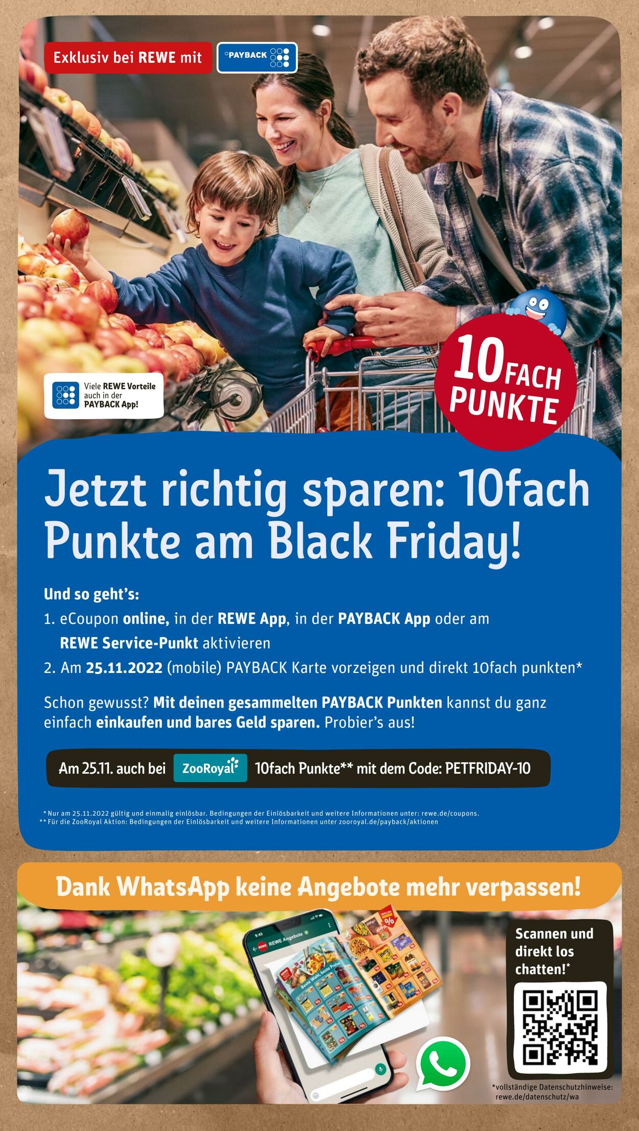 Prospekt Rewe 21.11.2022 - 26.11.2022