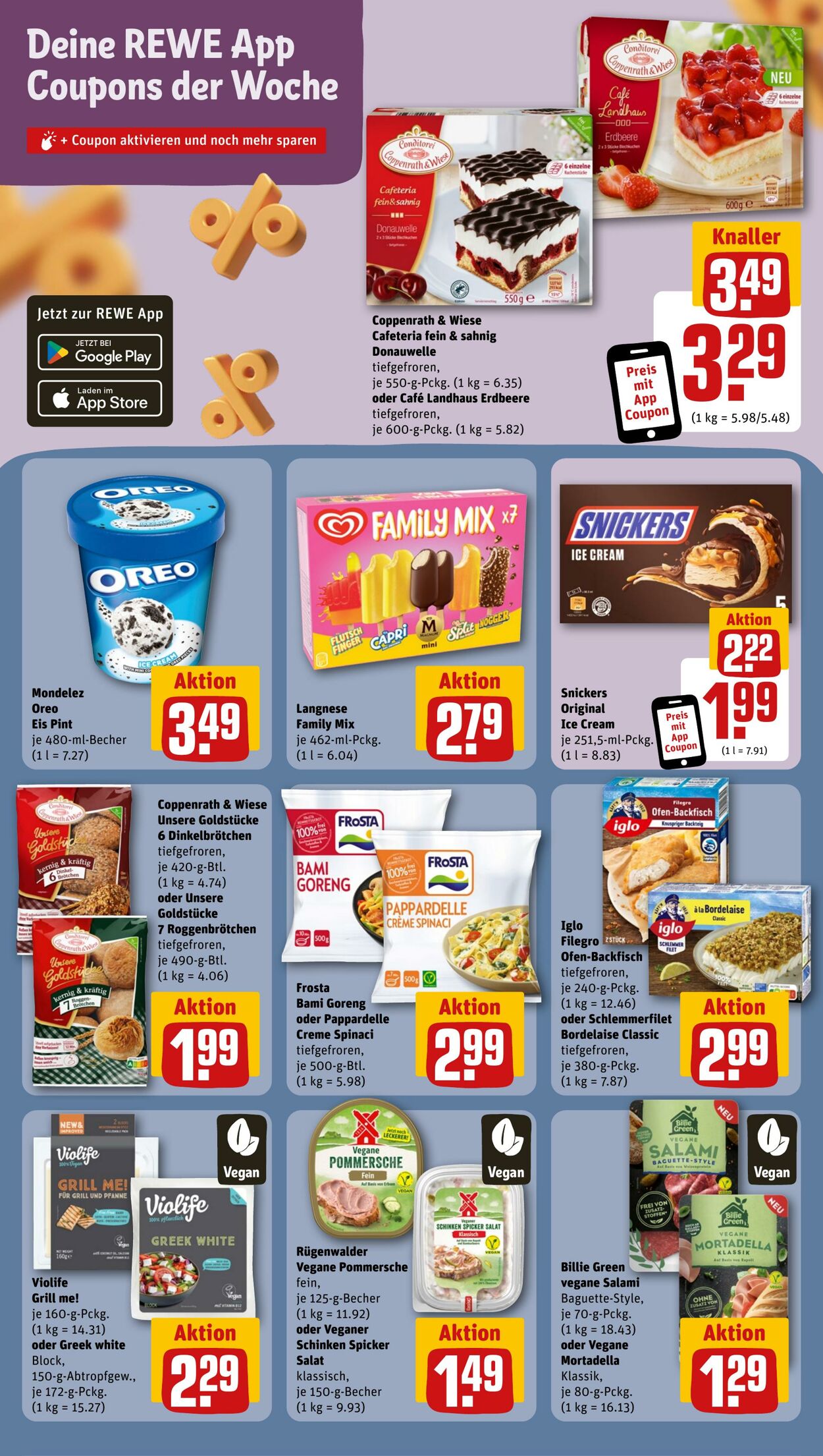 Prospekt Rewe 15.07.2024 - 20.07.2024