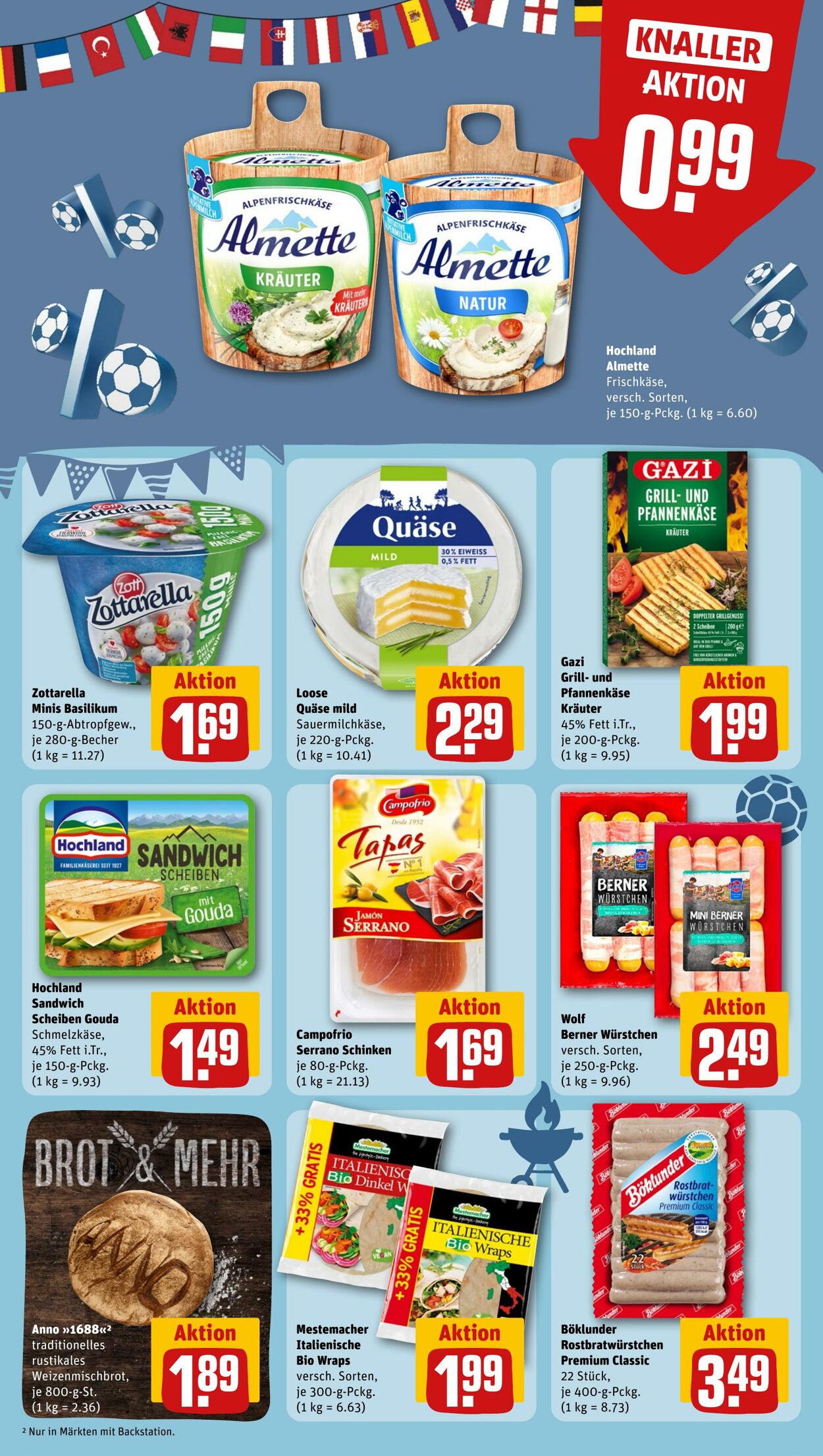 Prospekt Rewe 30.06.2024 - 06.07.2024