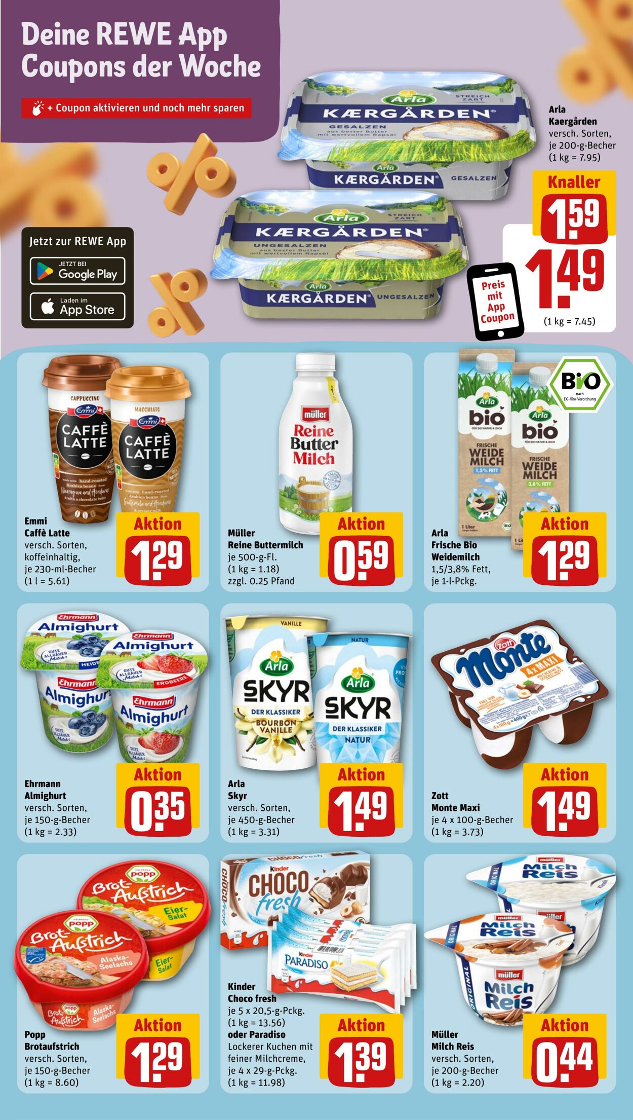 Prospekt Rewe 28.07.2024 - 03.08.2024