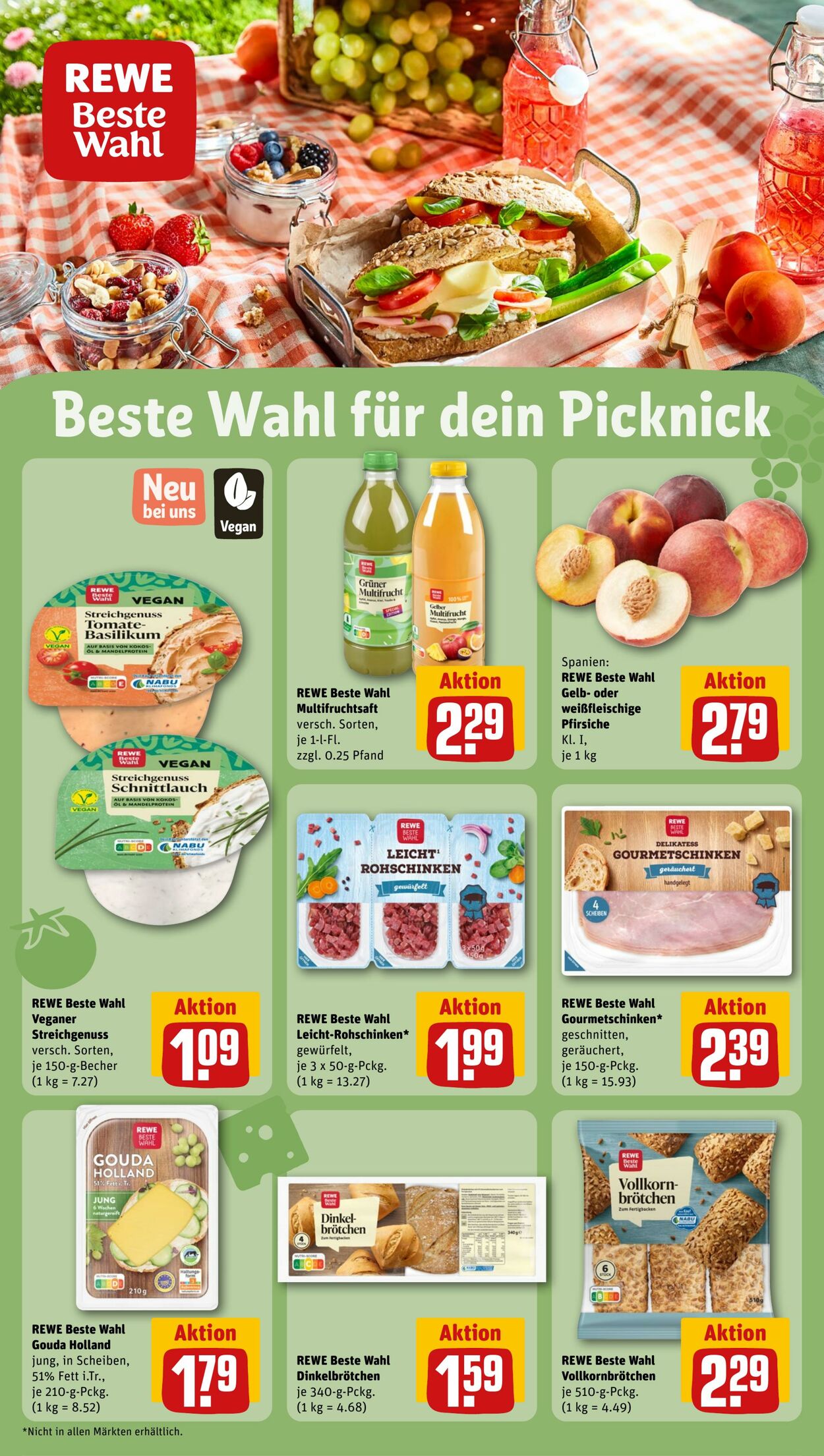 Prospekt Rewe 28.07.2024 - 03.08.2024