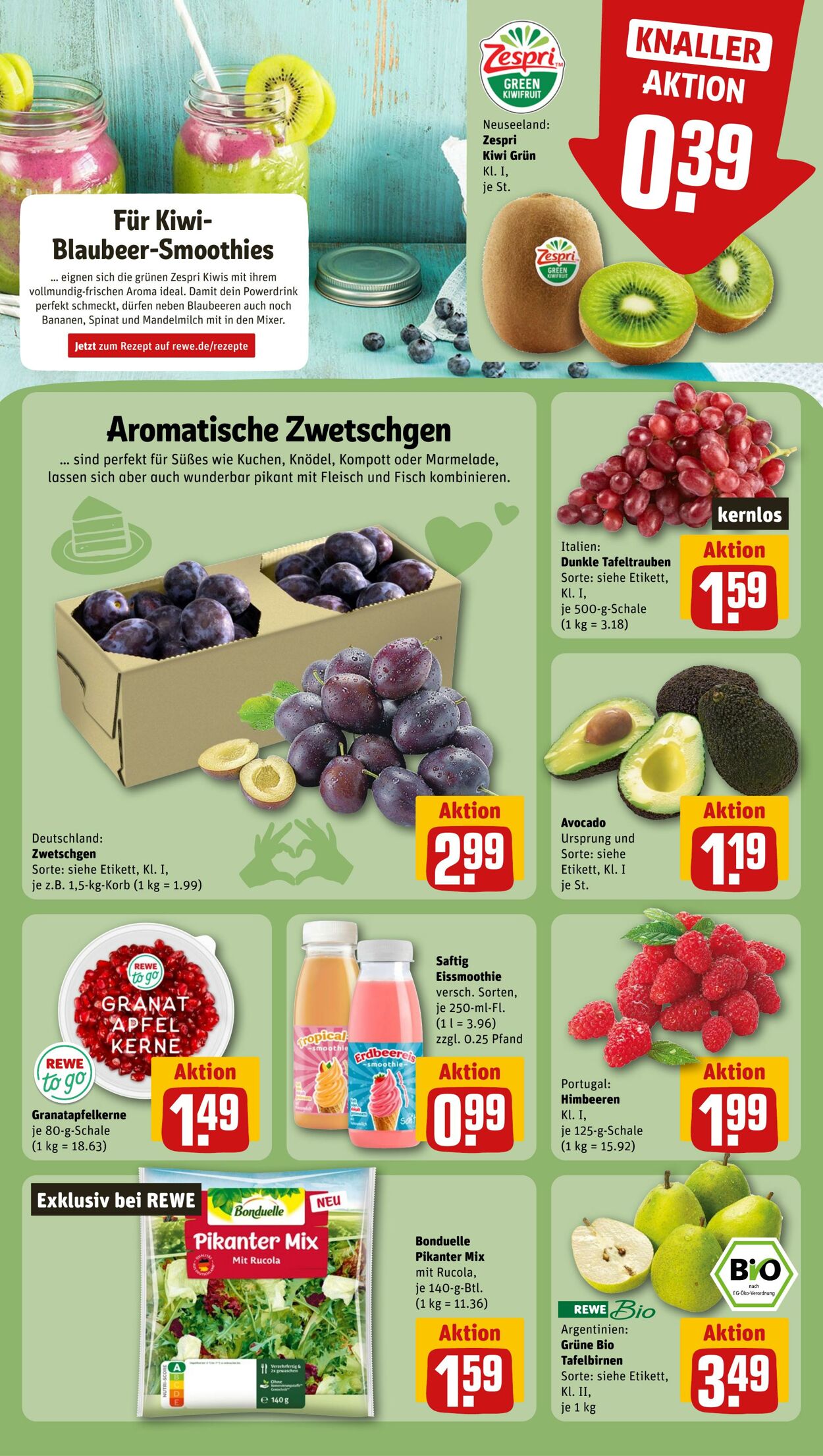 Prospekt Rewe 28.07.2024 - 03.08.2024