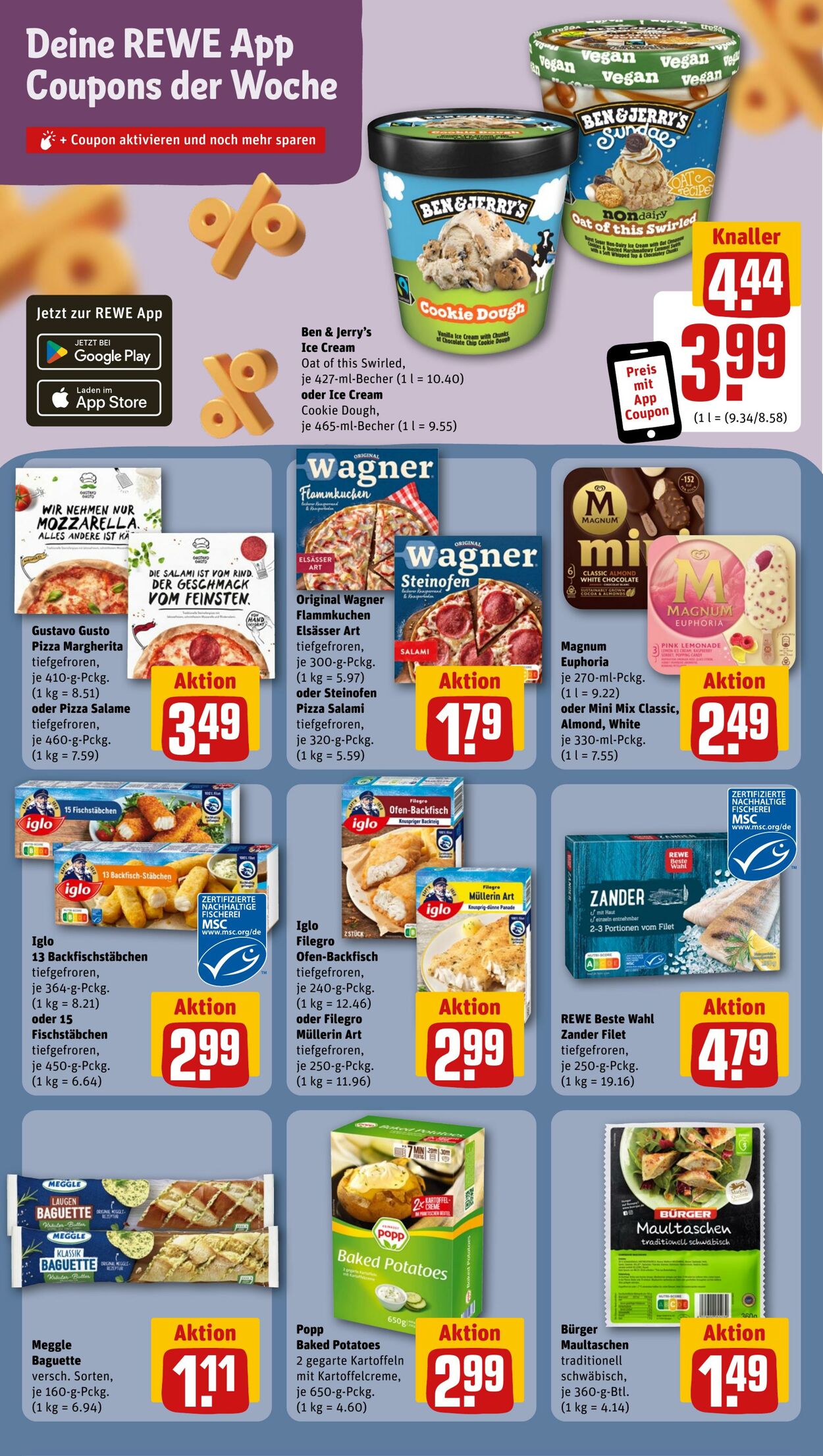 Prospekt Rewe 28.07.2024 - 03.08.2024