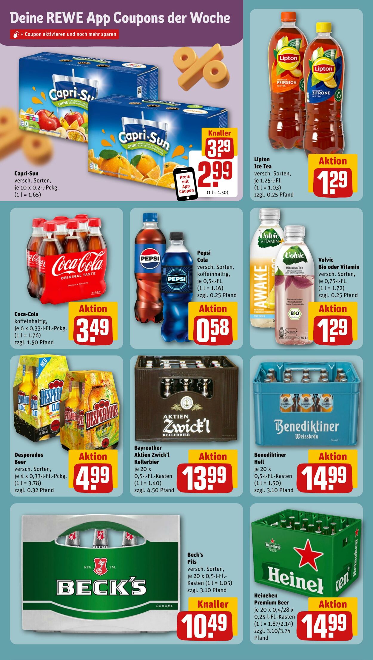 Prospekt Rewe 28.07.2024 - 03.08.2024