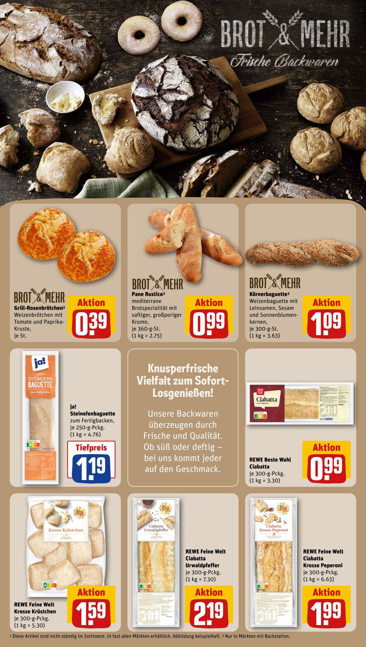 Prospekt Rewe 28.07.2024 - 03.08.2024