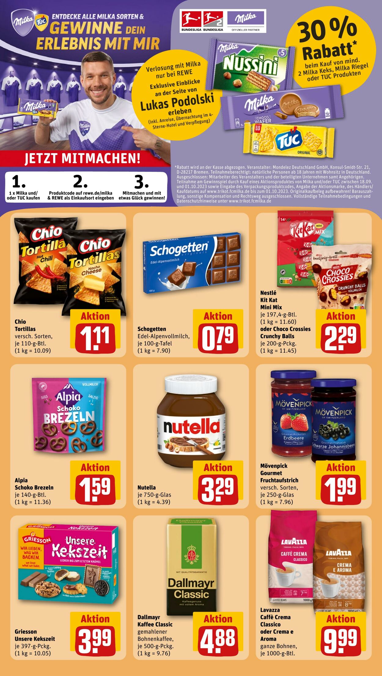 Prospekt Rewe 17.09.2023 - 23.09.2023