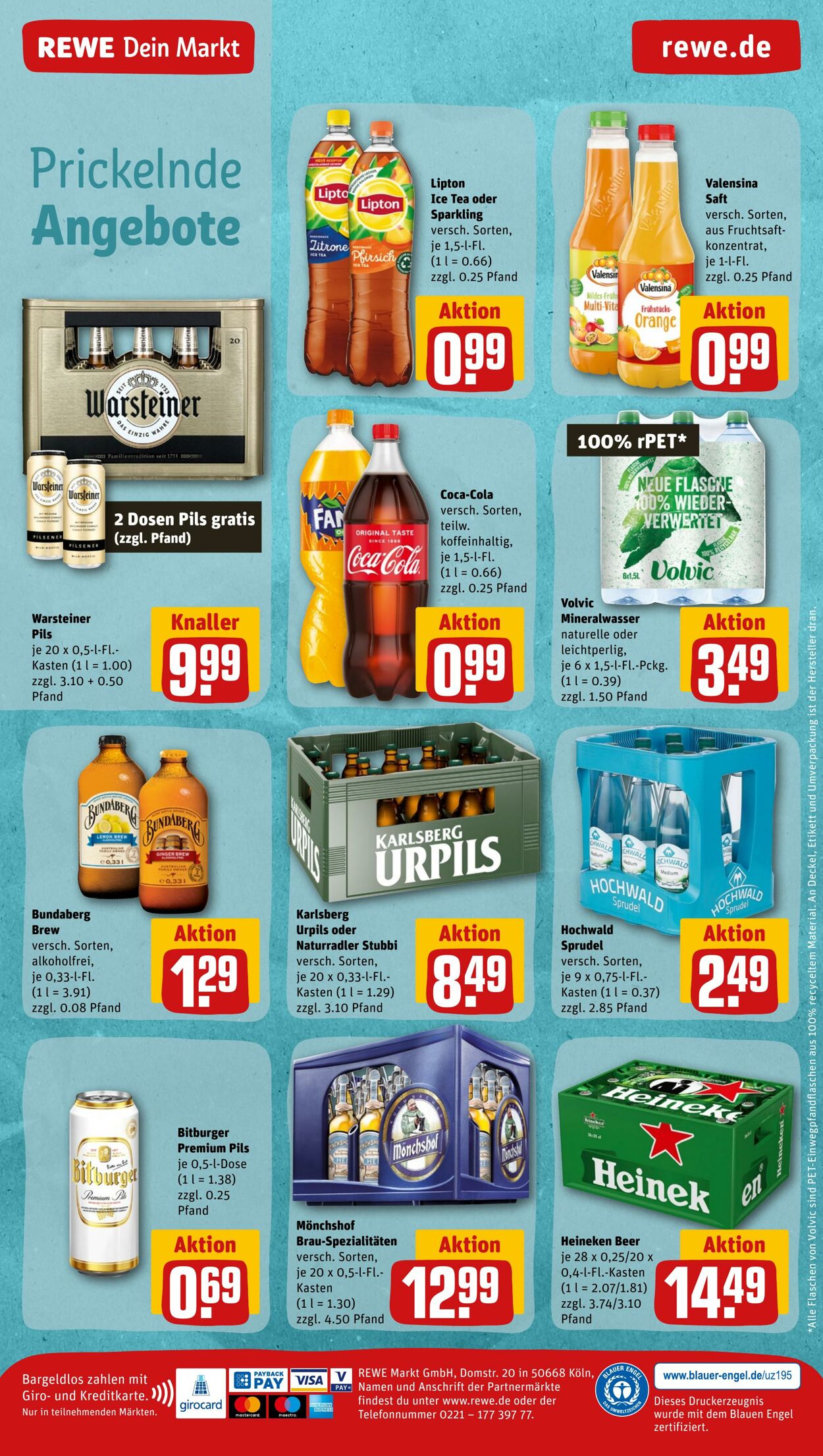 Prospekt Rewe 24.10.2022 - 29.10.2022