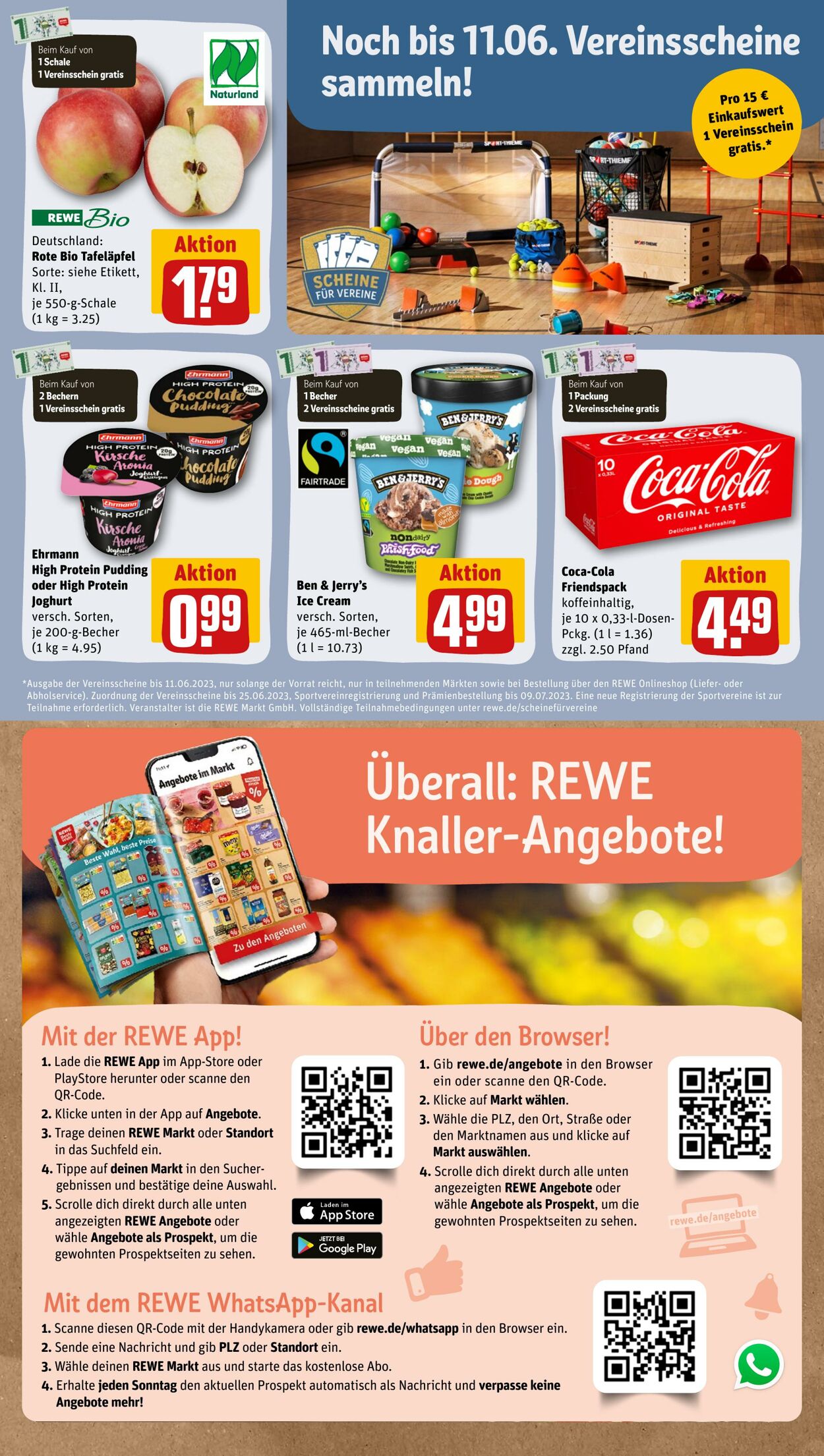 Prospekt Rewe 05.06.2023 - 10.06.2023