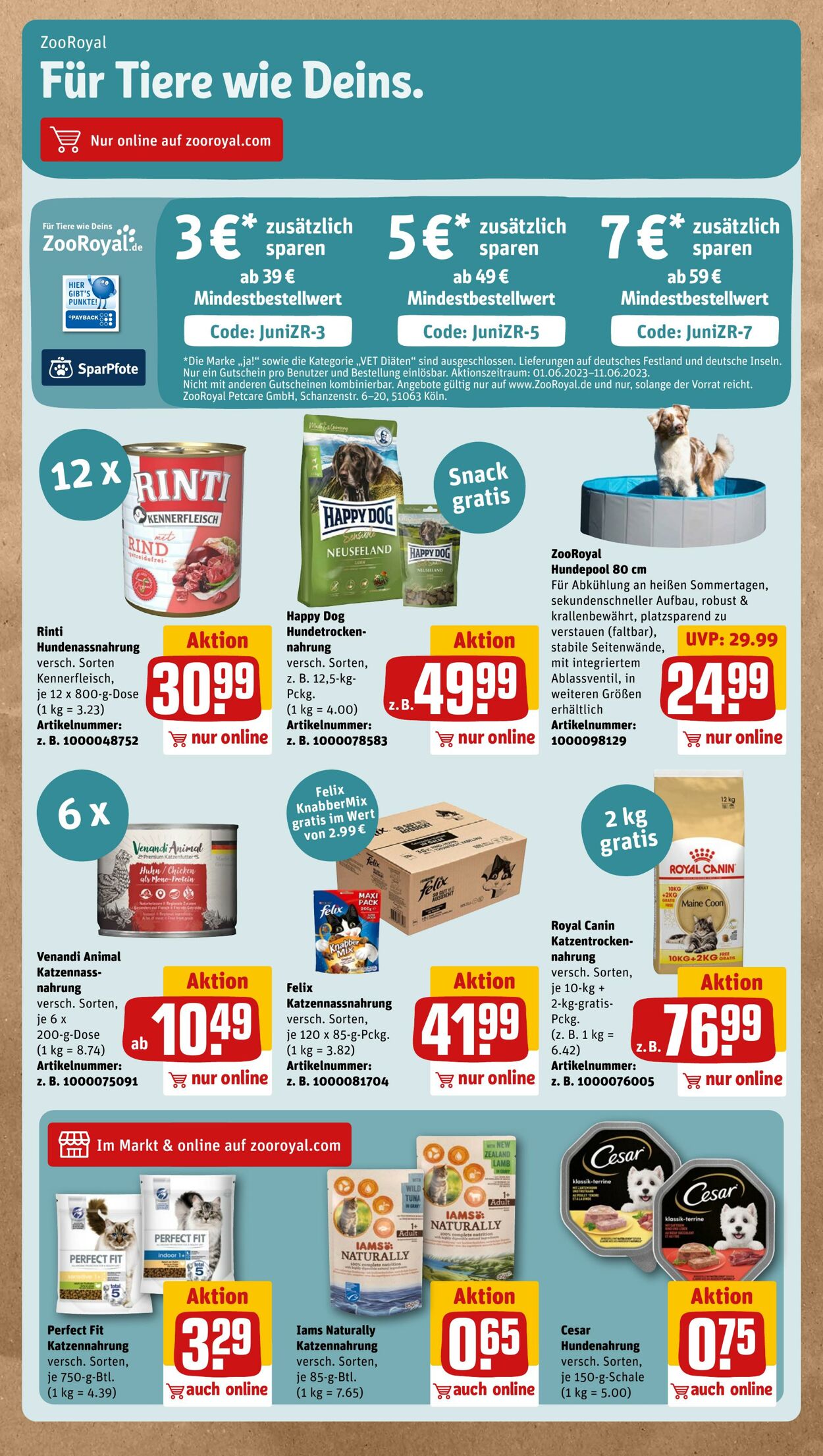 Prospekt Rewe 05.06.2023 - 10.06.2023