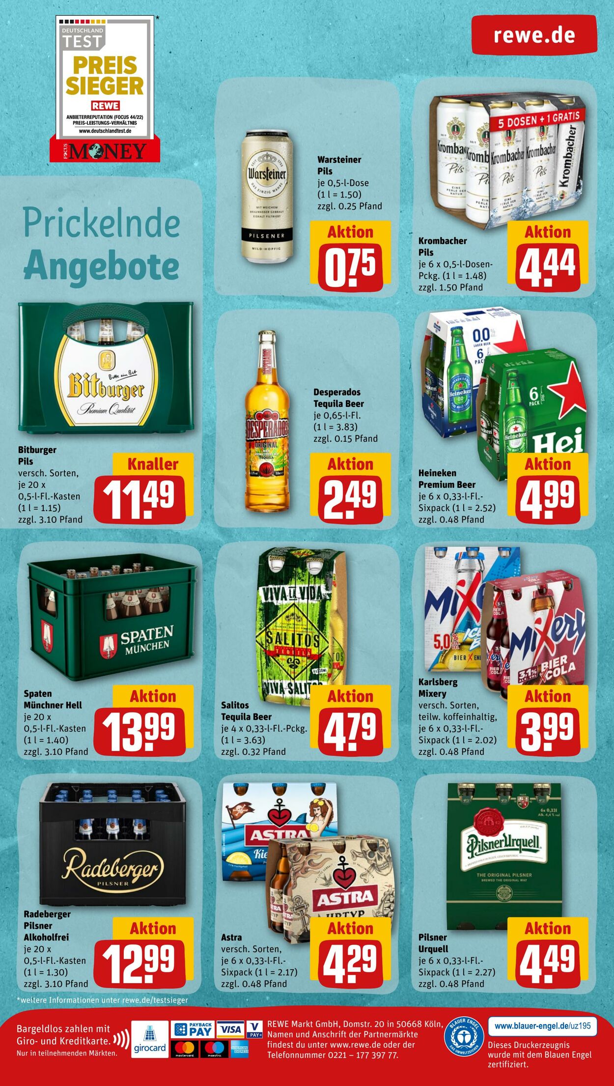 Prospekt Rewe 05.06.2023 - 10.06.2023