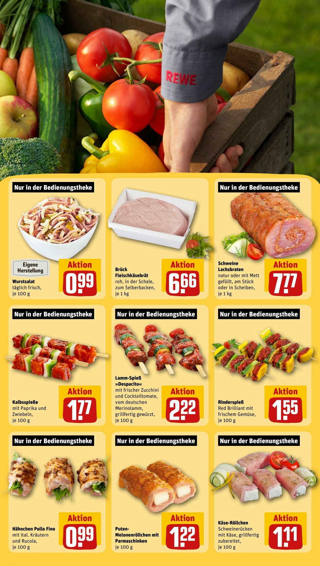 Prospekt Rewe 30.06.2024 - 06.07.2024