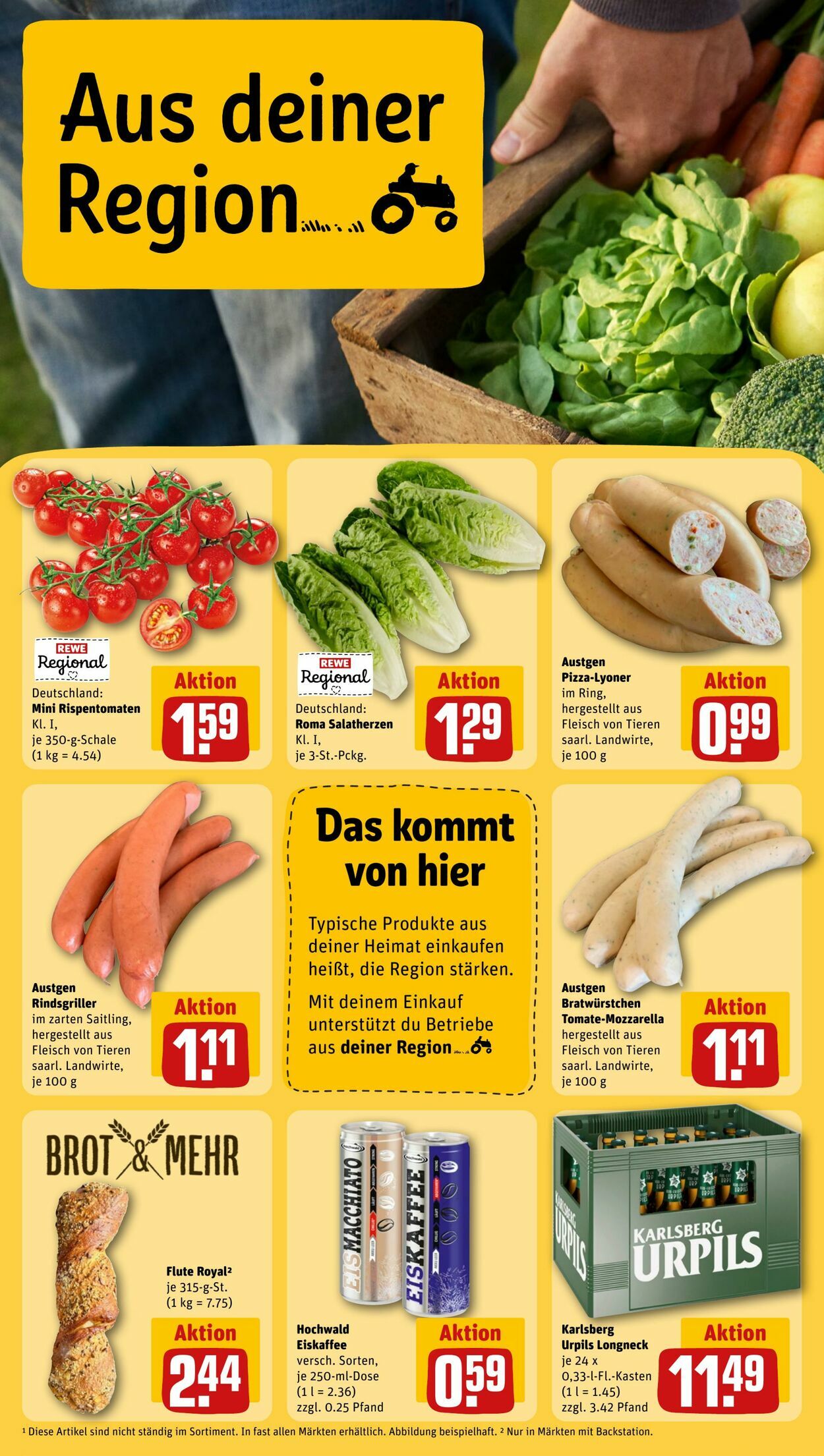 Prospekt Rewe 30.06.2024 - 06.07.2024