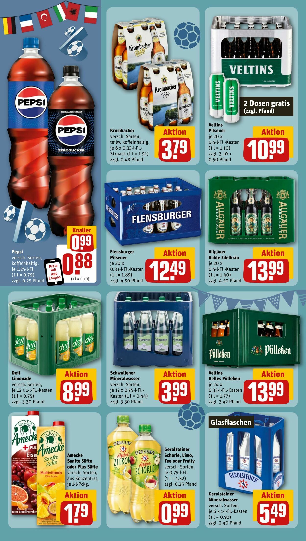 Prospekt Rewe 30.06.2024 - 06.07.2024