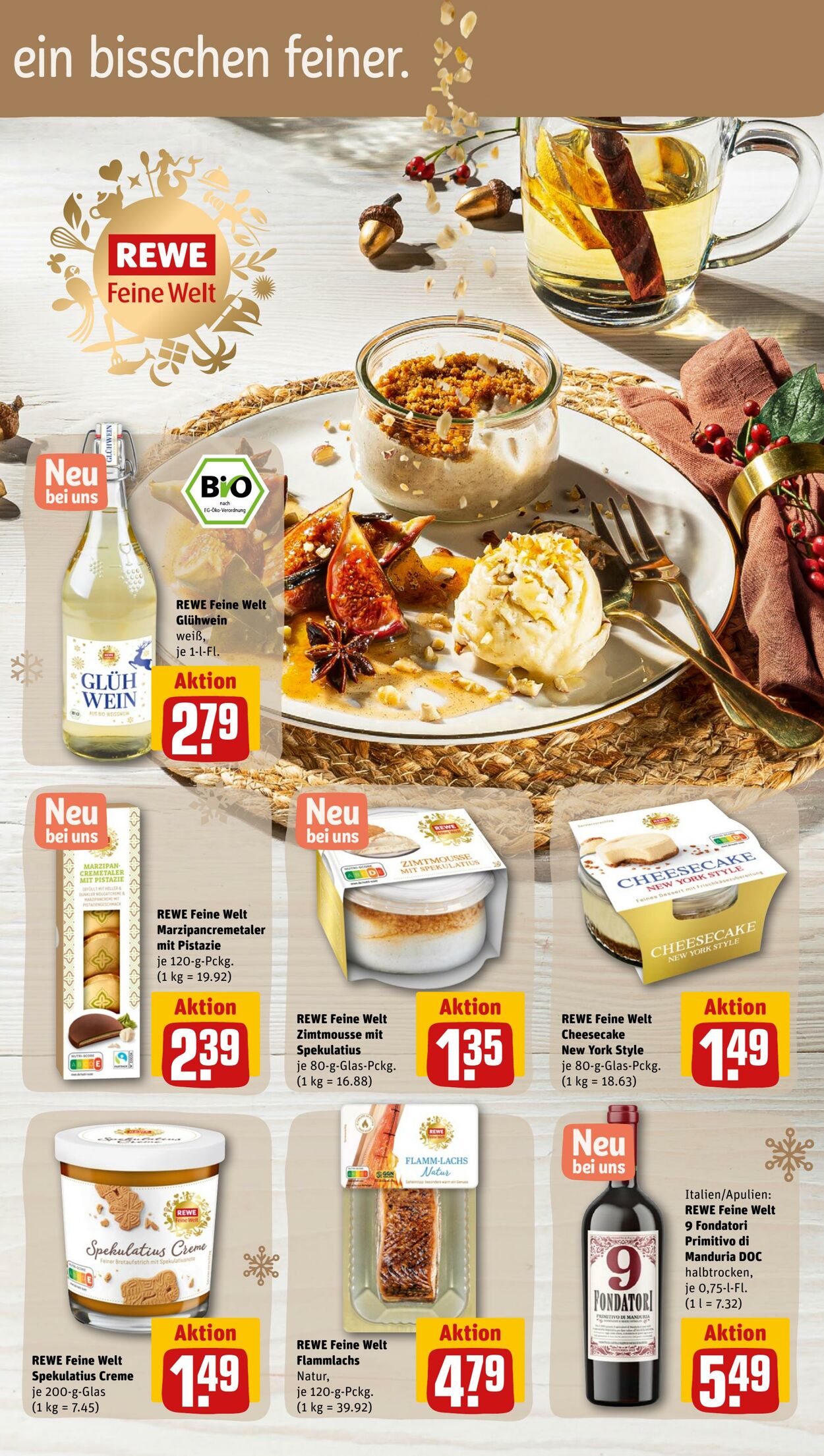 Prospekt Rewe 21.11.2022 - 26.11.2022