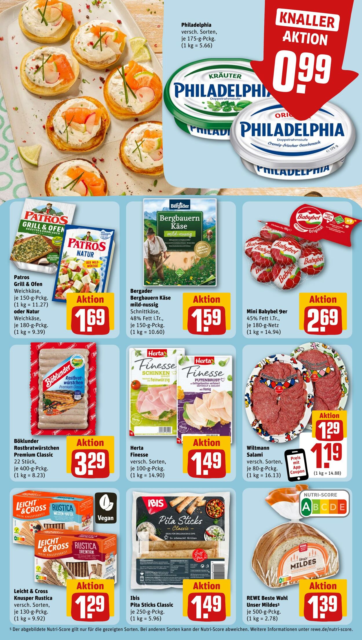 Prospekt Rewe 17.09.2023 - 23.09.2023