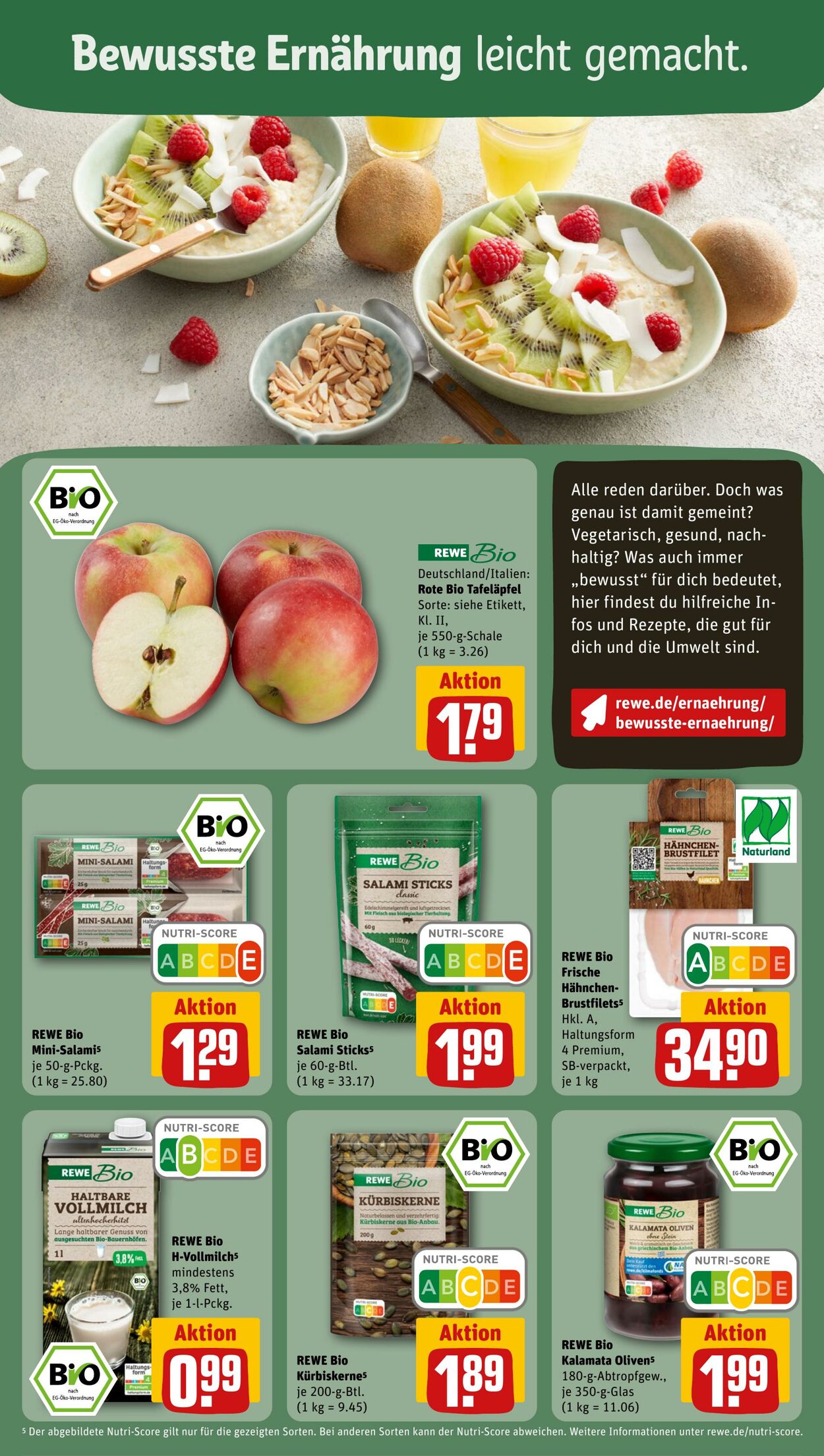 Prospekt Rewe 17.09.2023 - 23.09.2023