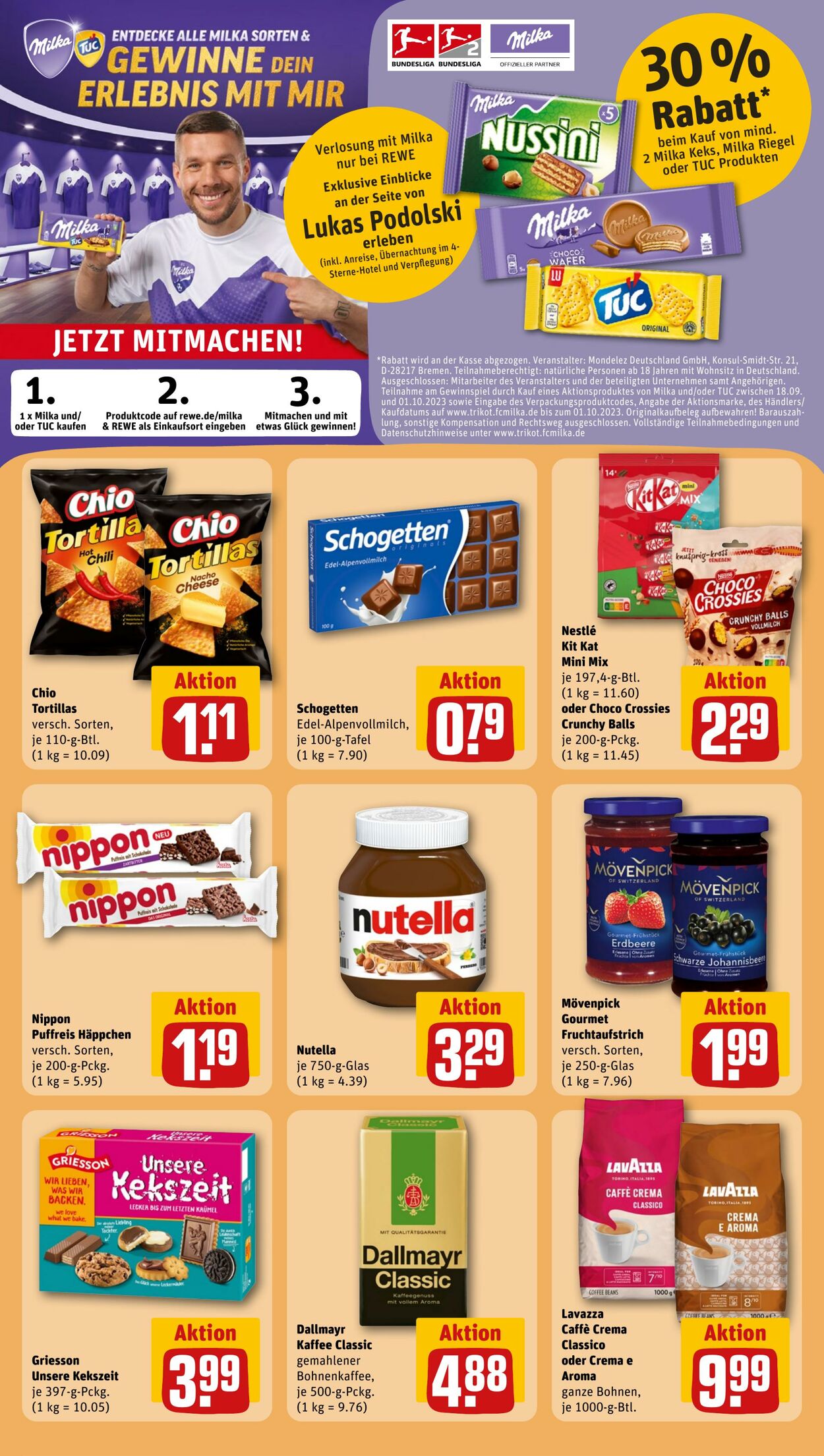 Prospekt Rewe 17.09.2023 - 23.09.2023