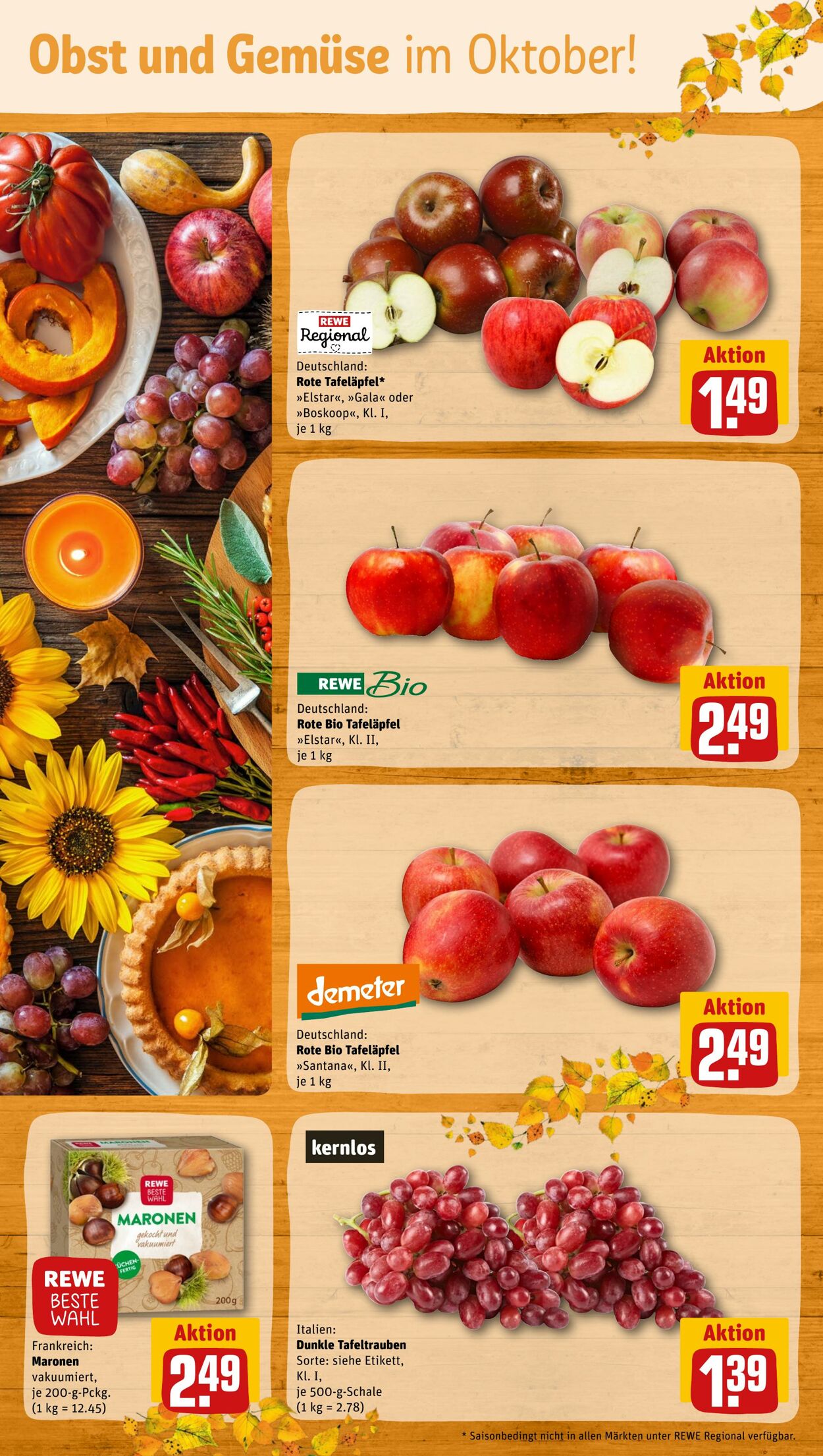 Prospekt Rewe 10.10.2022 - 15.10.2022