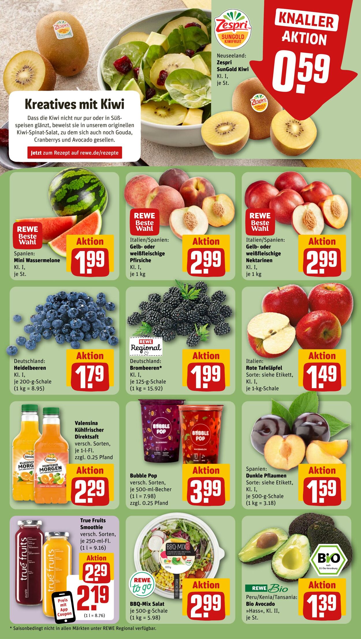 Prospekt Rewe 15.07.2024 - 20.07.2024