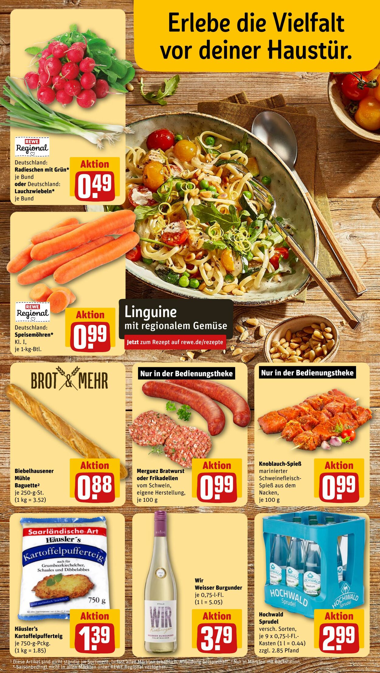 Prospekt Rewe 15.07.2024 - 20.07.2024