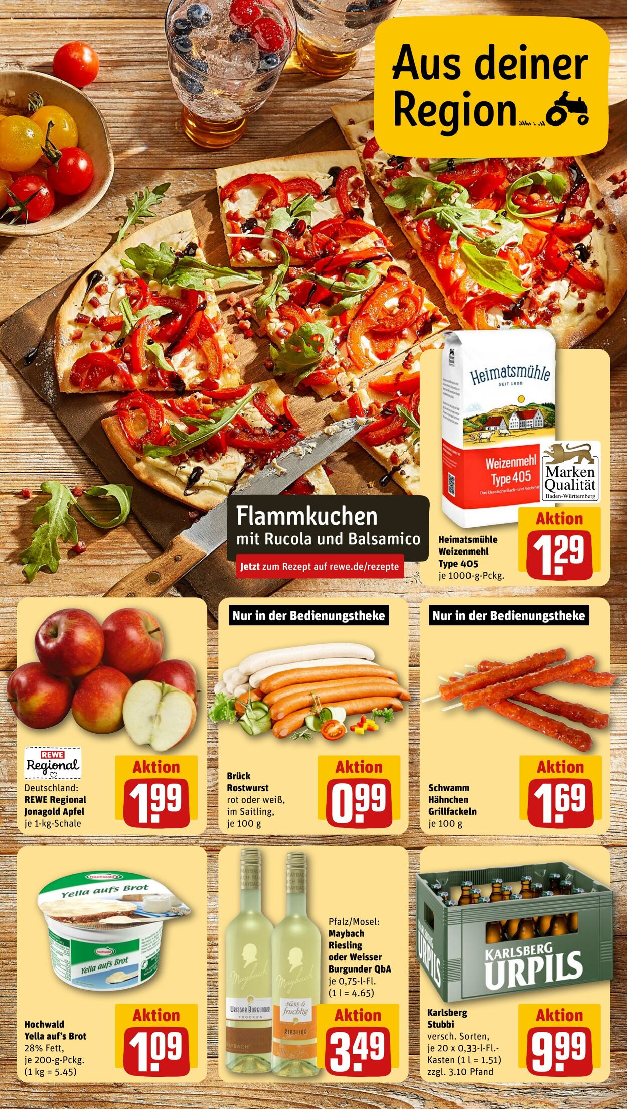 Prospekt Rewe 15.07.2024 - 20.07.2024