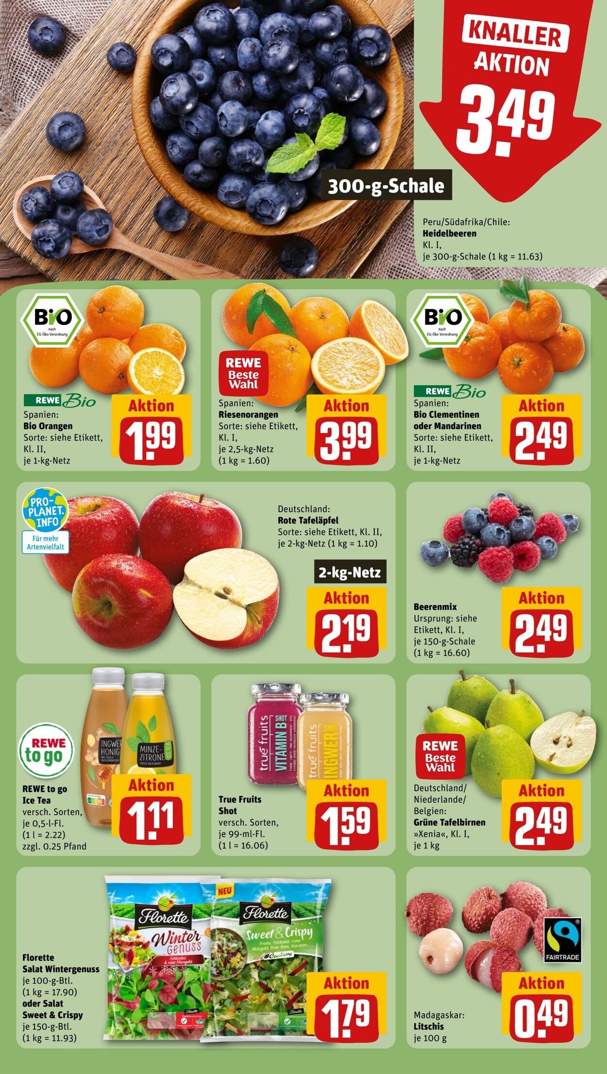 Prospekt Rewe 08.01.2024 - 13.01.2024