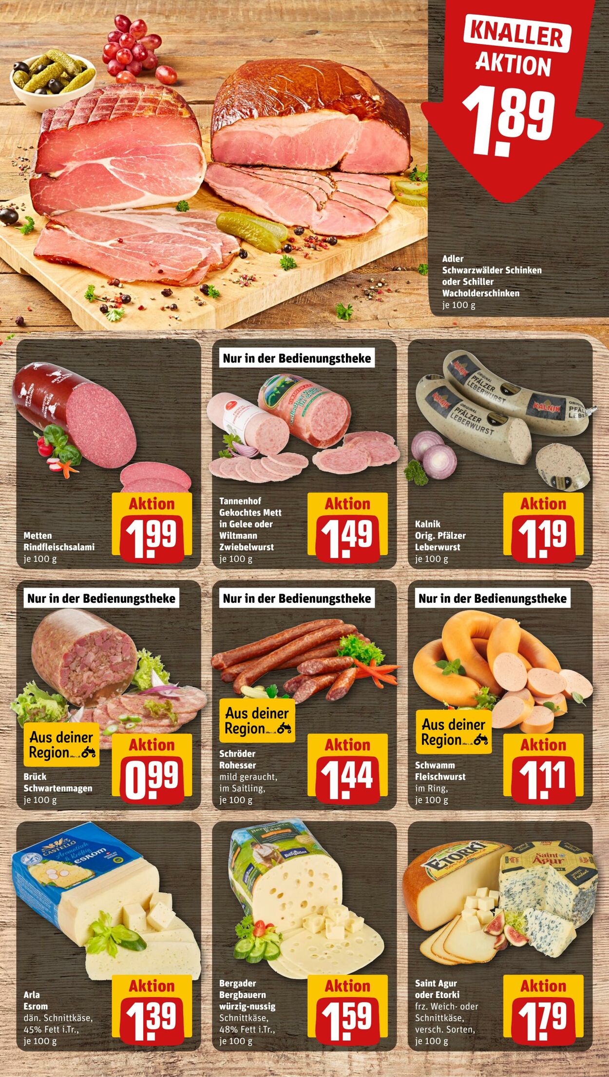 Prospekt Rewe 08.01.2024 - 13.01.2024