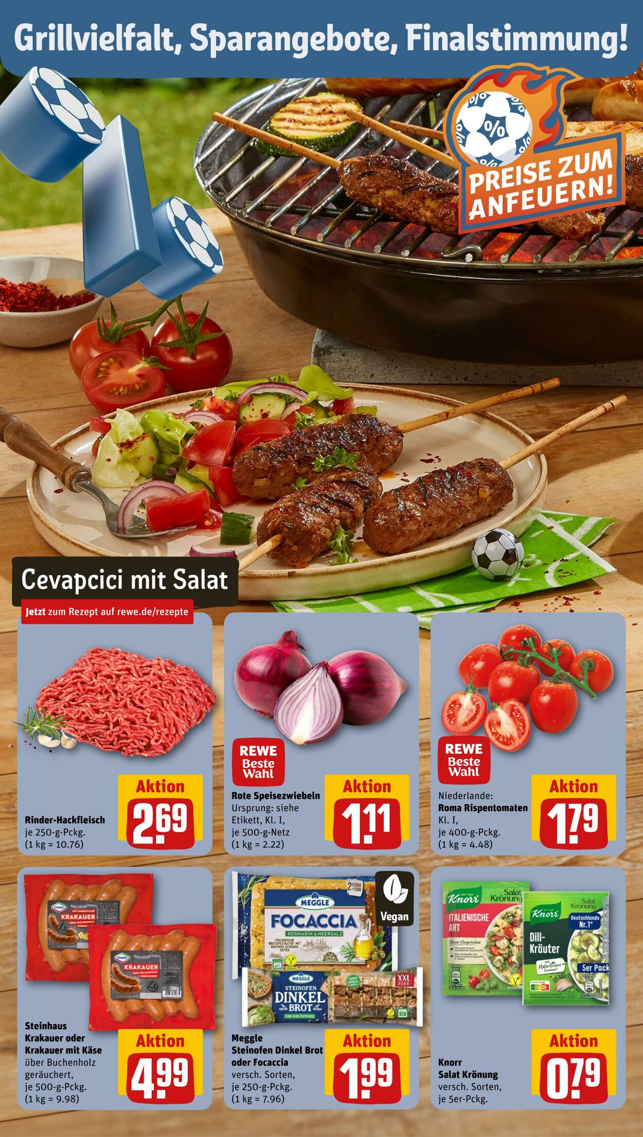 Prospekt Rewe 08.07.2024 - 13.07.2024