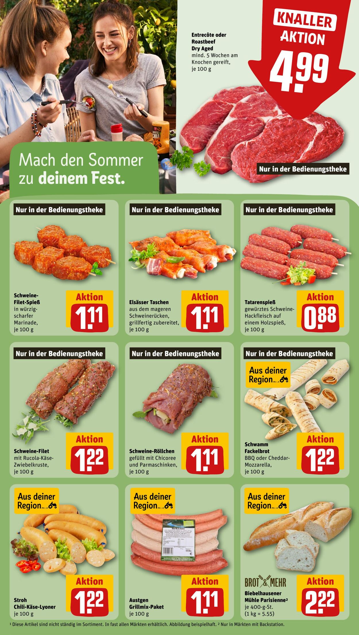 Prospekt Rewe 08.07.2024 - 13.07.2024